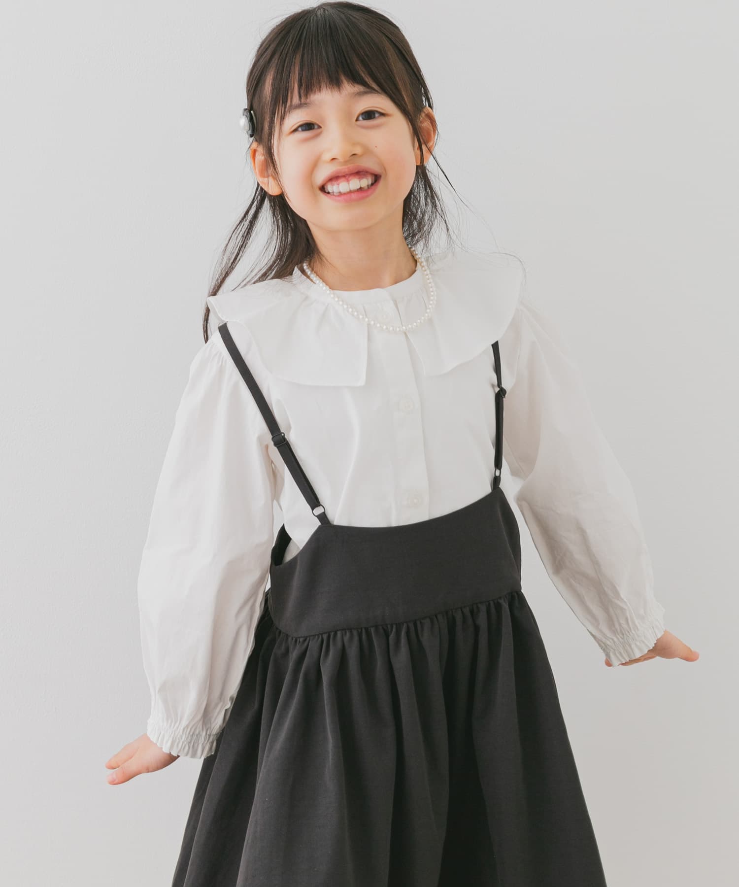 フリルカラーブラウス(KIDS)