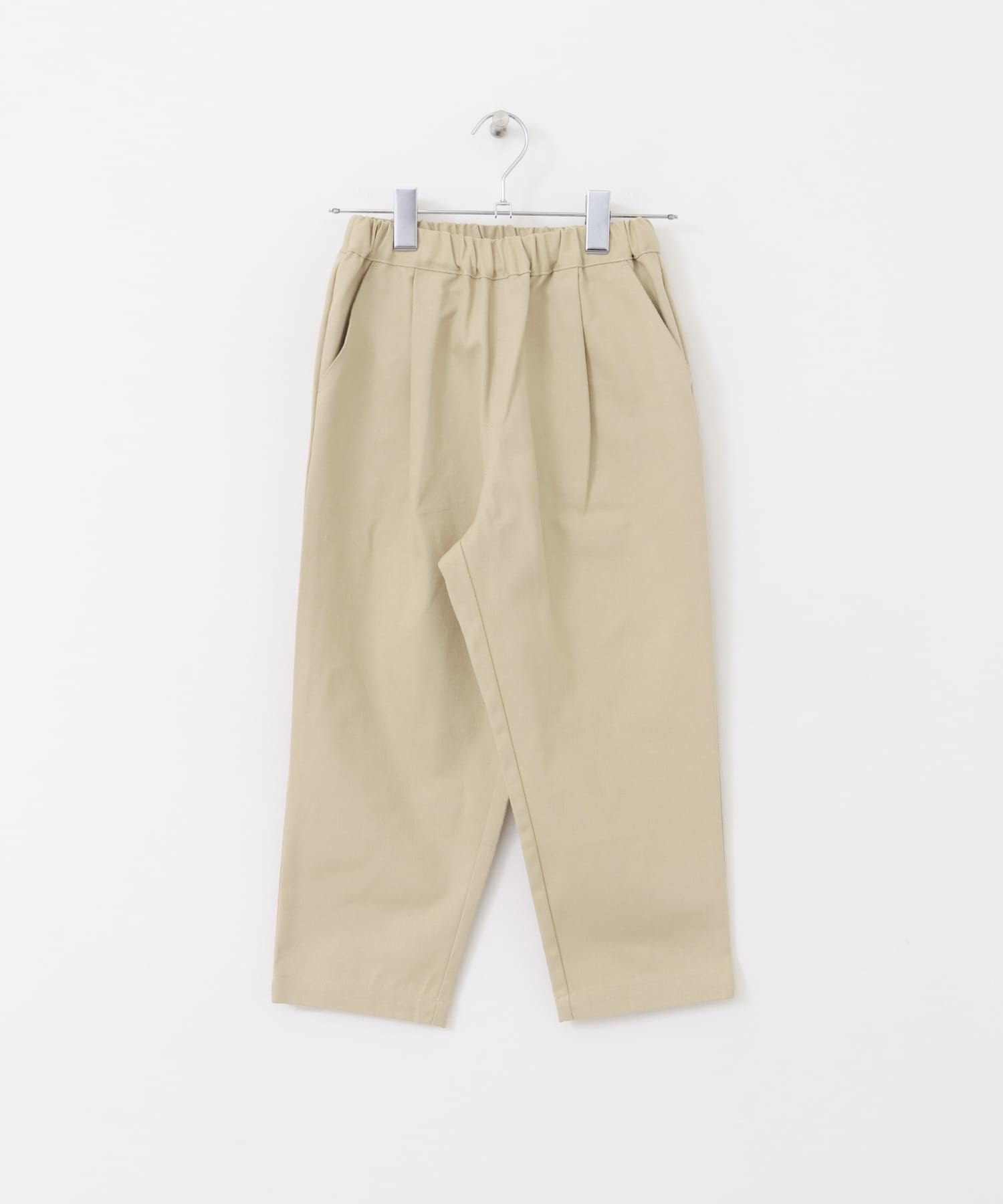 コットンタックイージーパンツ(KIDS) BEIGE 105