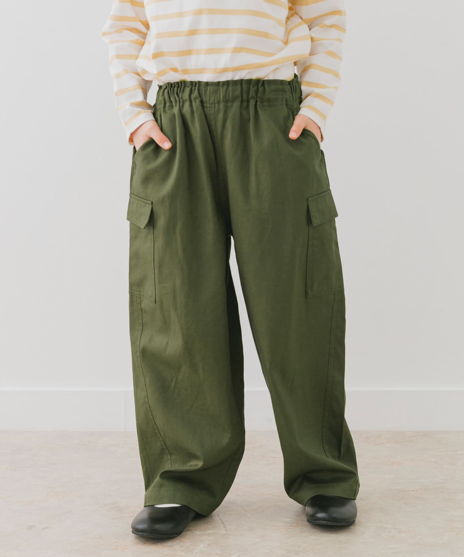 『親子リンク』イージーカーゴパンツ(KIDS)