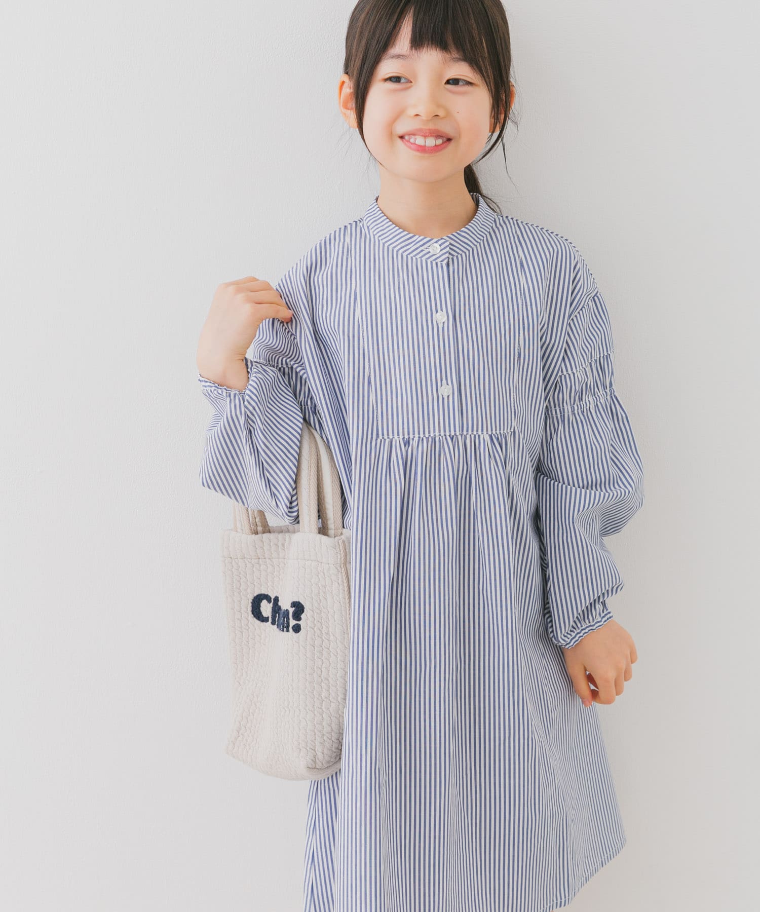 切替ギャザーAラインワンピース(KIDS)