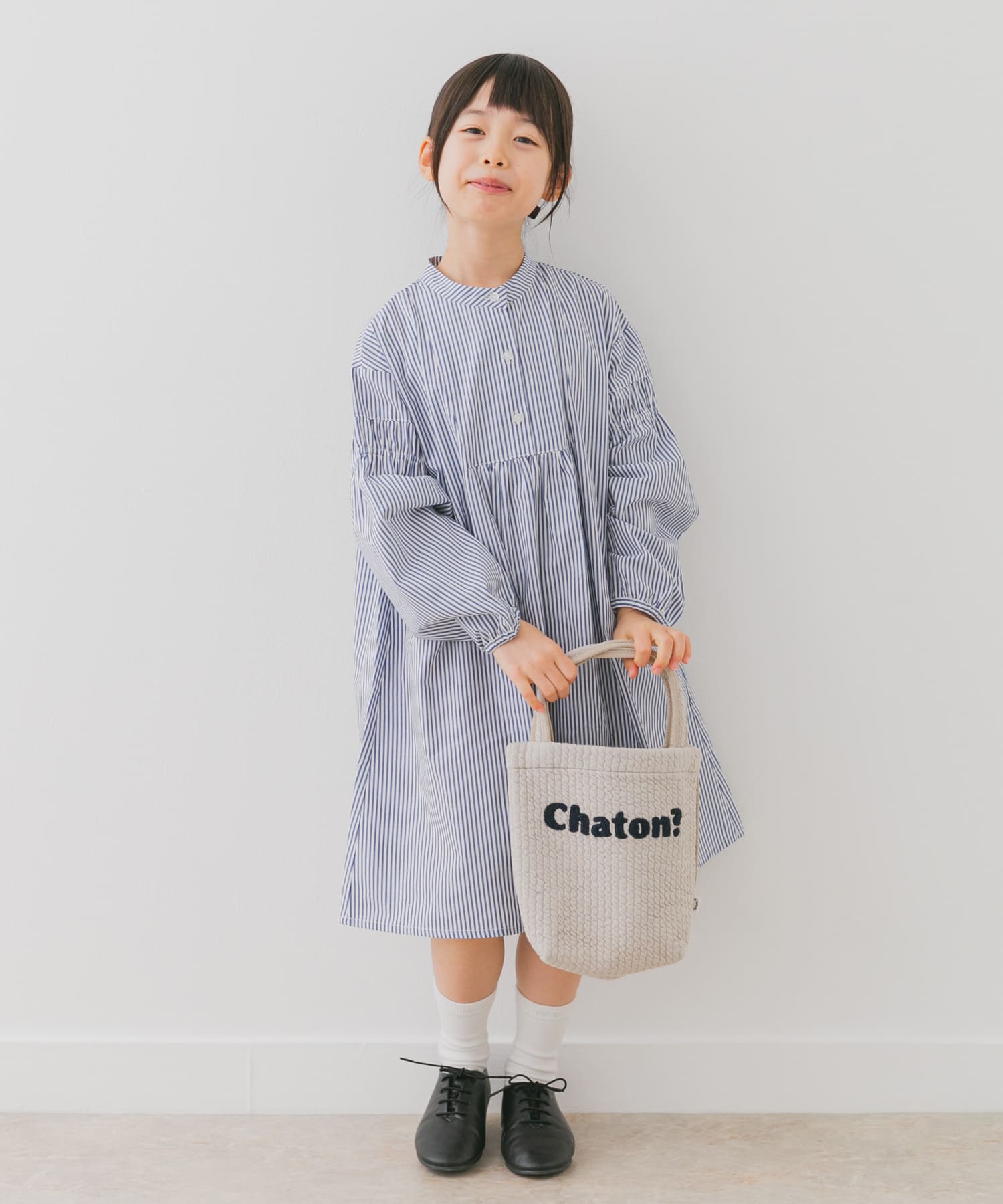 キルトトートバッグ(KIDS) GREIGE one