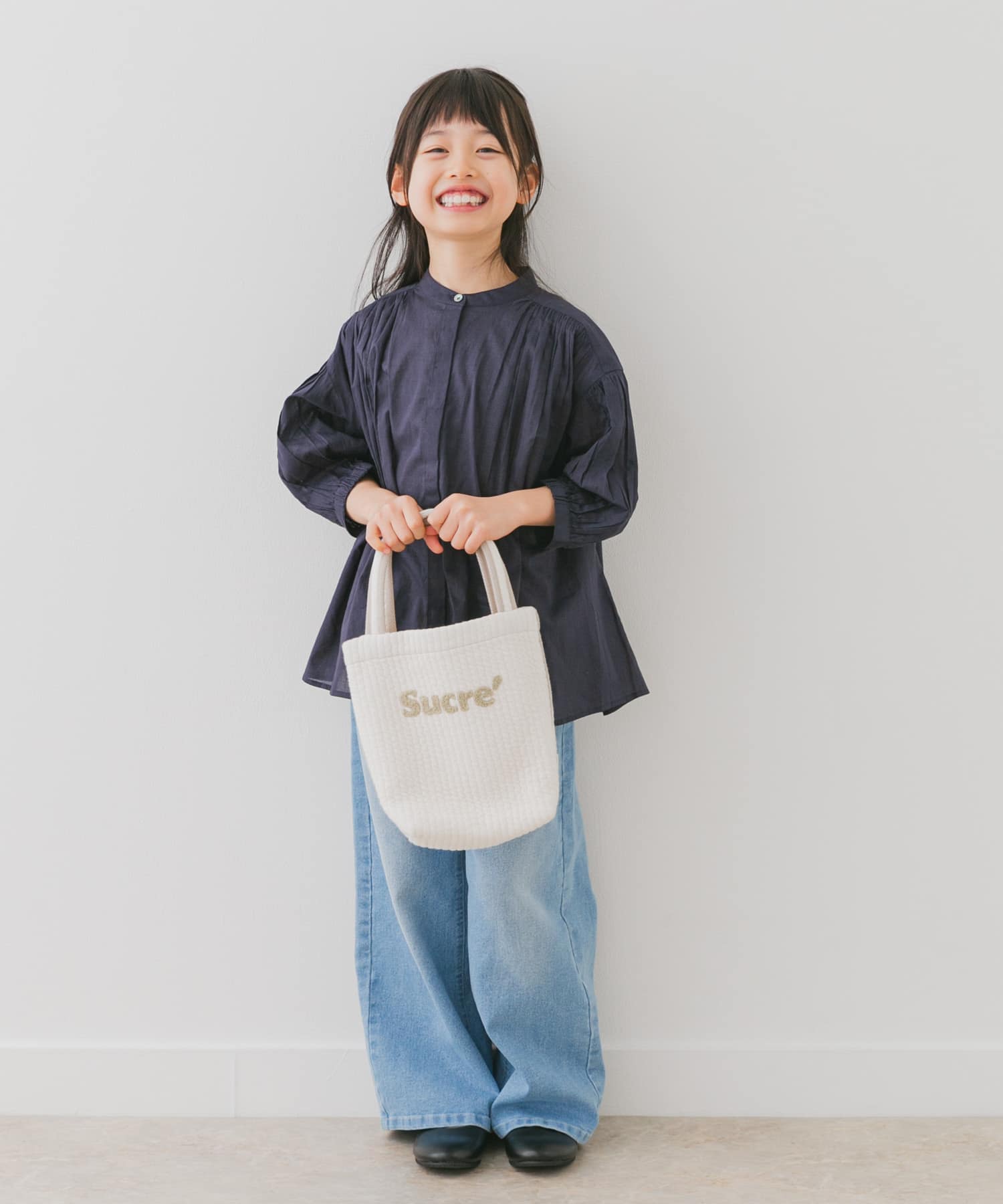 キルトトートバッグ(KIDS) IVORY one