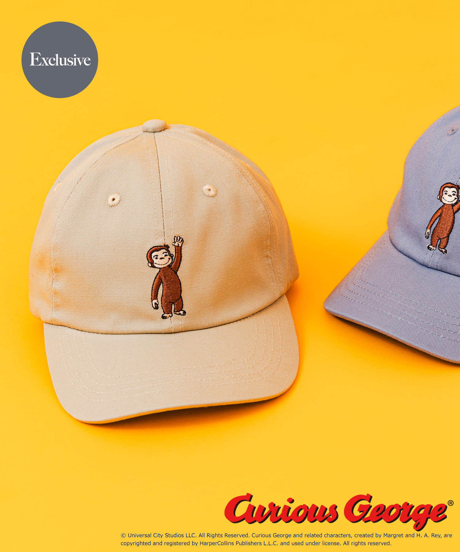 『別注』おさるのジョージ/Cap(KIDS)