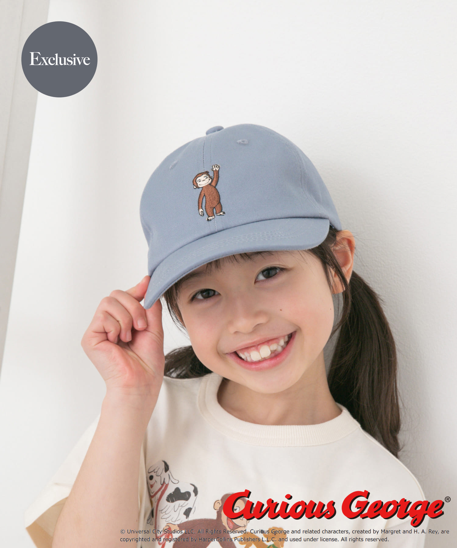 『別注』おさるのジョージ/Cap(KIDS)
