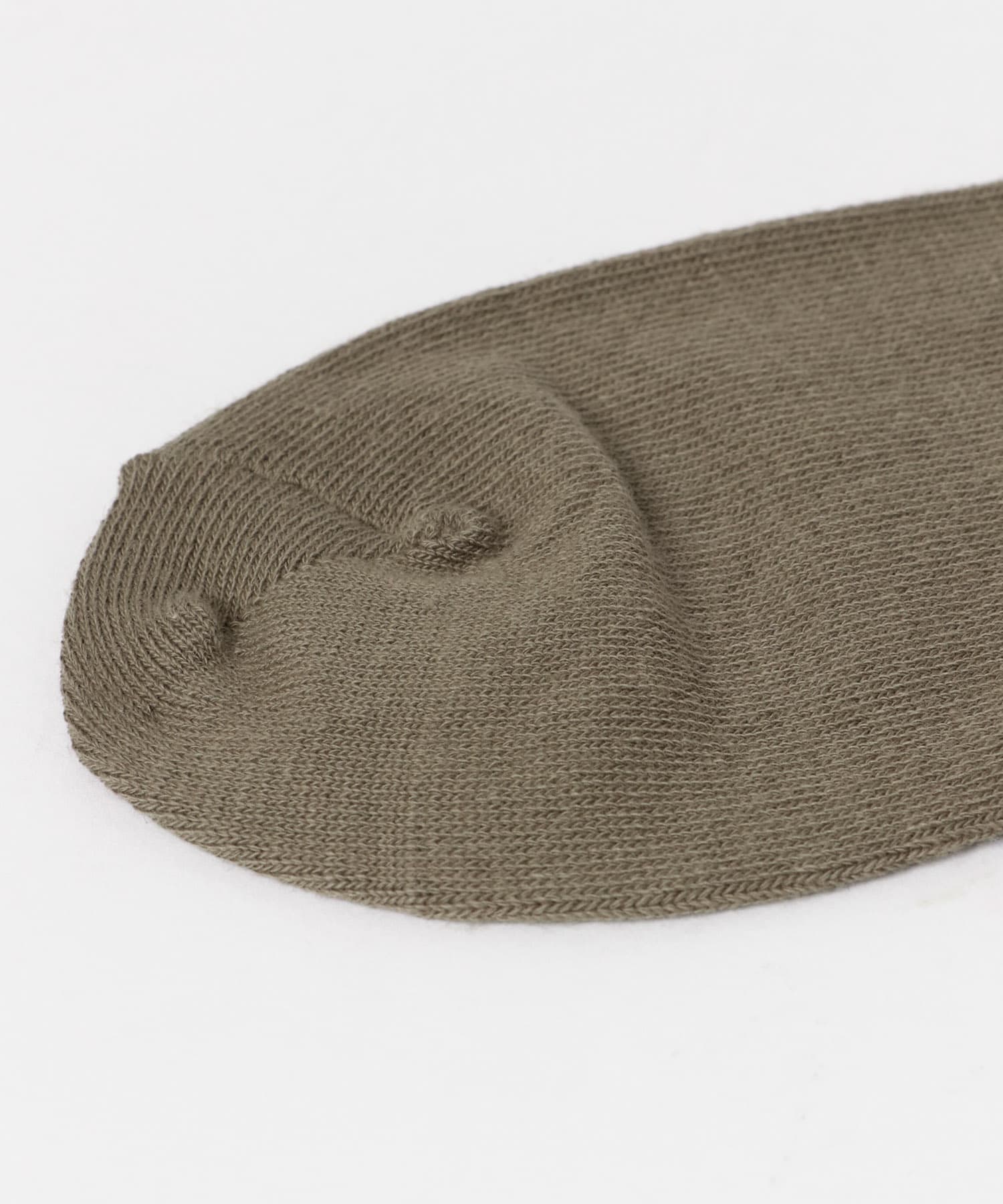 『親子リンク』ロゴ刺繍ソックス(KIDS) KHAKI 16-18