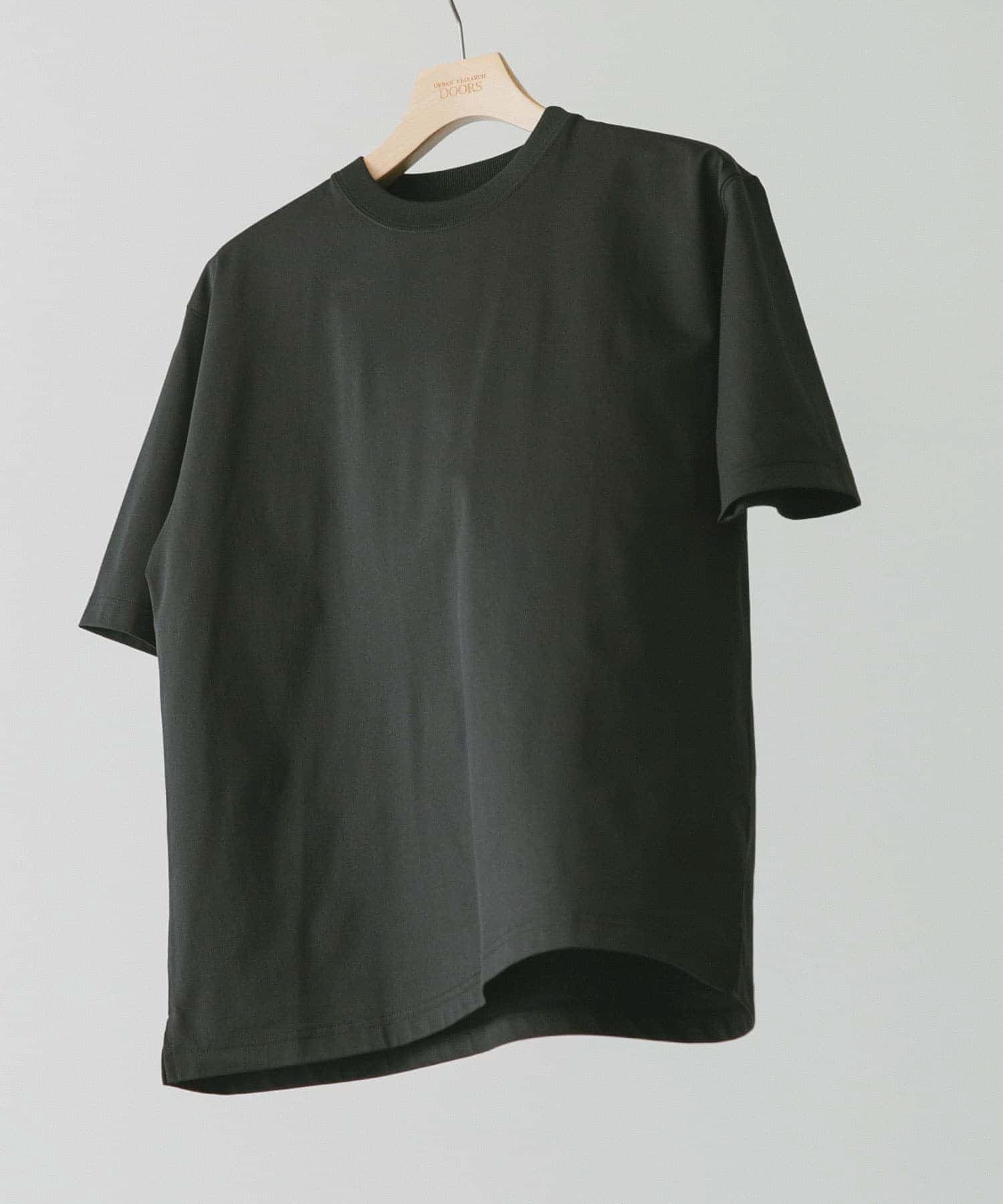 『Sサイズ/WEB限定』『吸水速乾/接触冷感/イージーケア』クイックドライ ショートスリーブTシャツ CHARCOAL S
