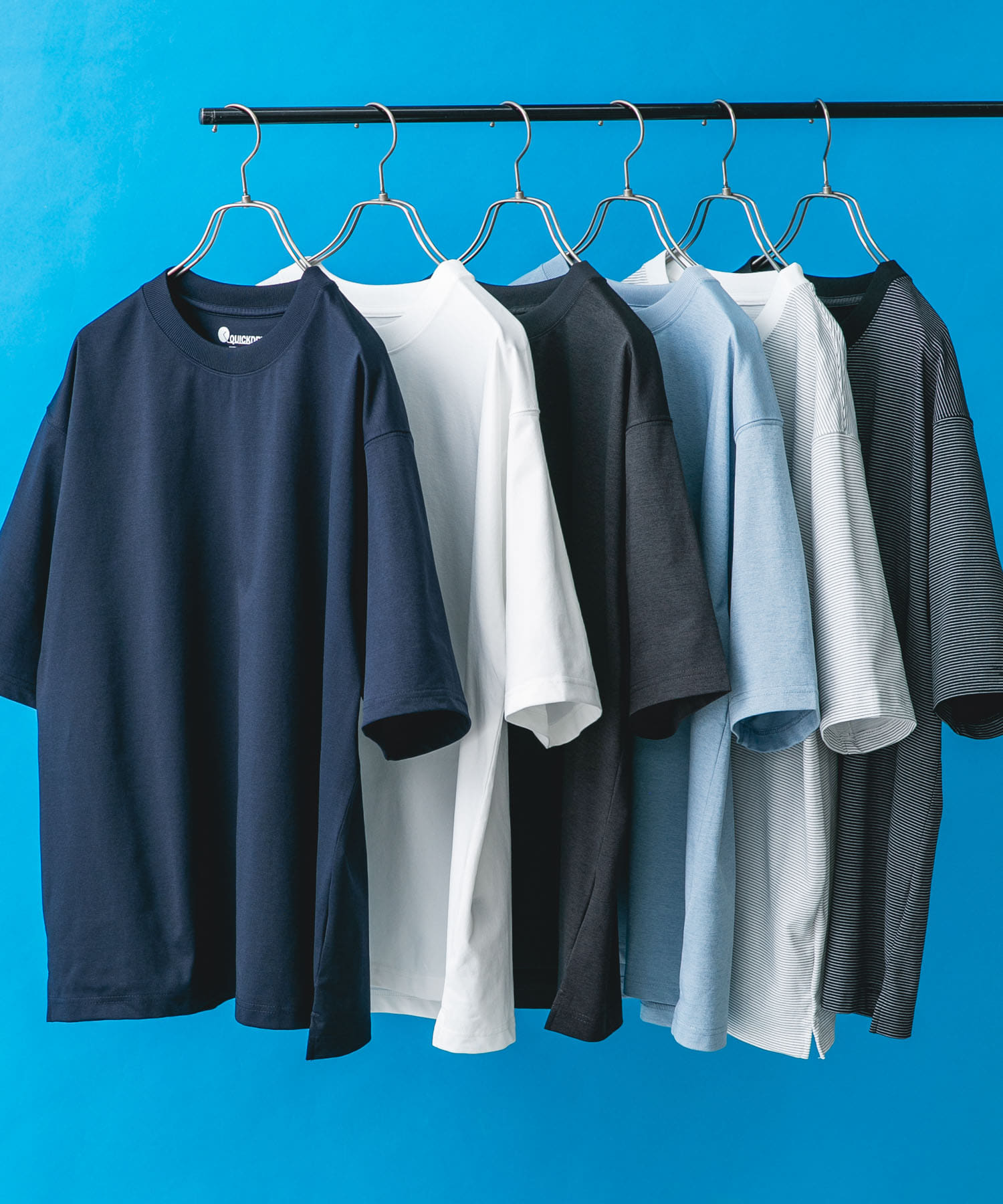『Sサイズ/WEB限定』『吸水速乾/接触冷感/イージーケア』クイックドライ ショートスリーブTシャツ WHITE L