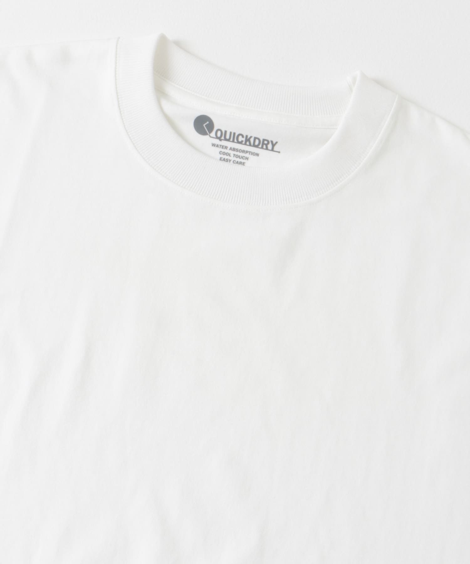 『Sサイズ/WEB限定』『吸水速乾/接触冷感/イージーケア』クイックドライ ショートスリーブTシャツ WHITE S