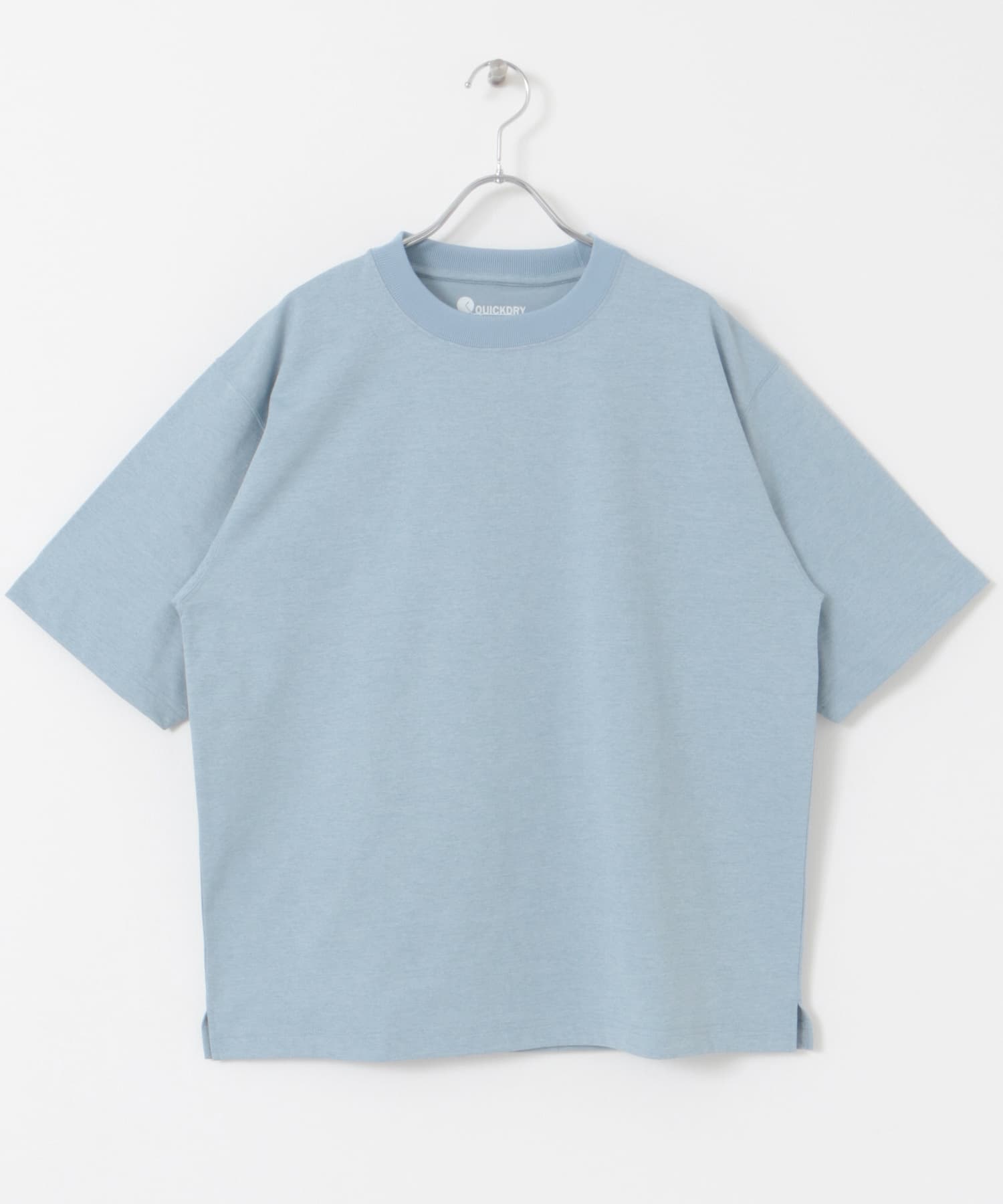『Sサイズ/WEB限定』『吸水速乾/接触冷感/イージーケア』クイックドライ ショートスリーブTシャツ BLUE S