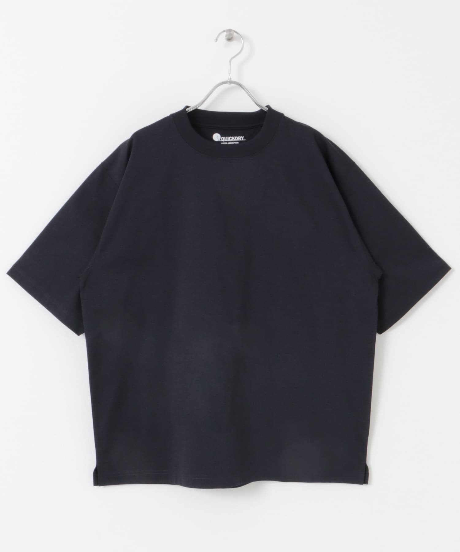 『Sサイズ/WEB限定』『吸水速乾/接触冷感/イージーケア』クイックドライ ショートスリーブTシャツ NAVY S