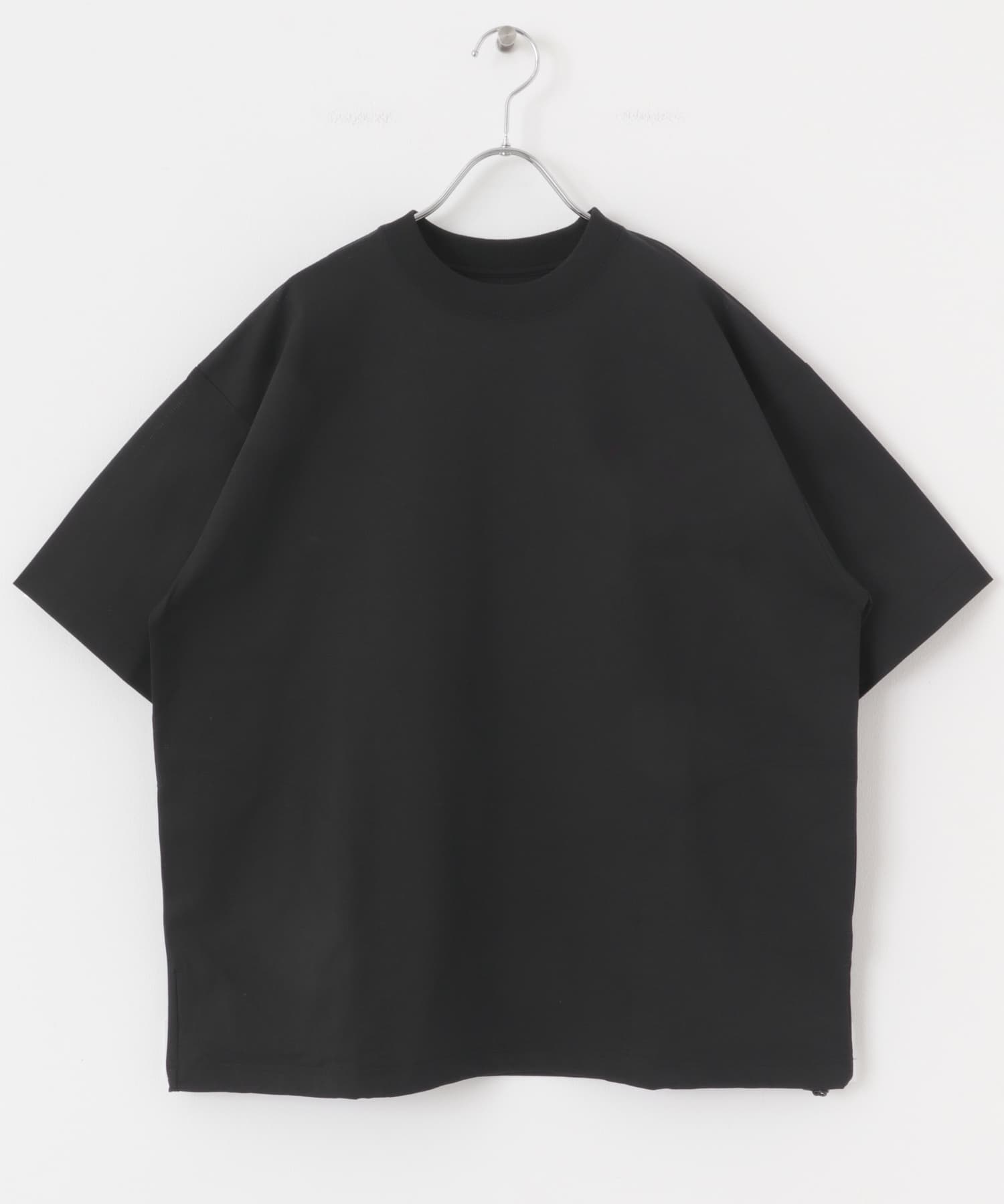 『XLサイズ/WEB限定』『吸水速乾/接触冷感/イージーケア』クイックドライワッフルメッシュS/ST BLACK M