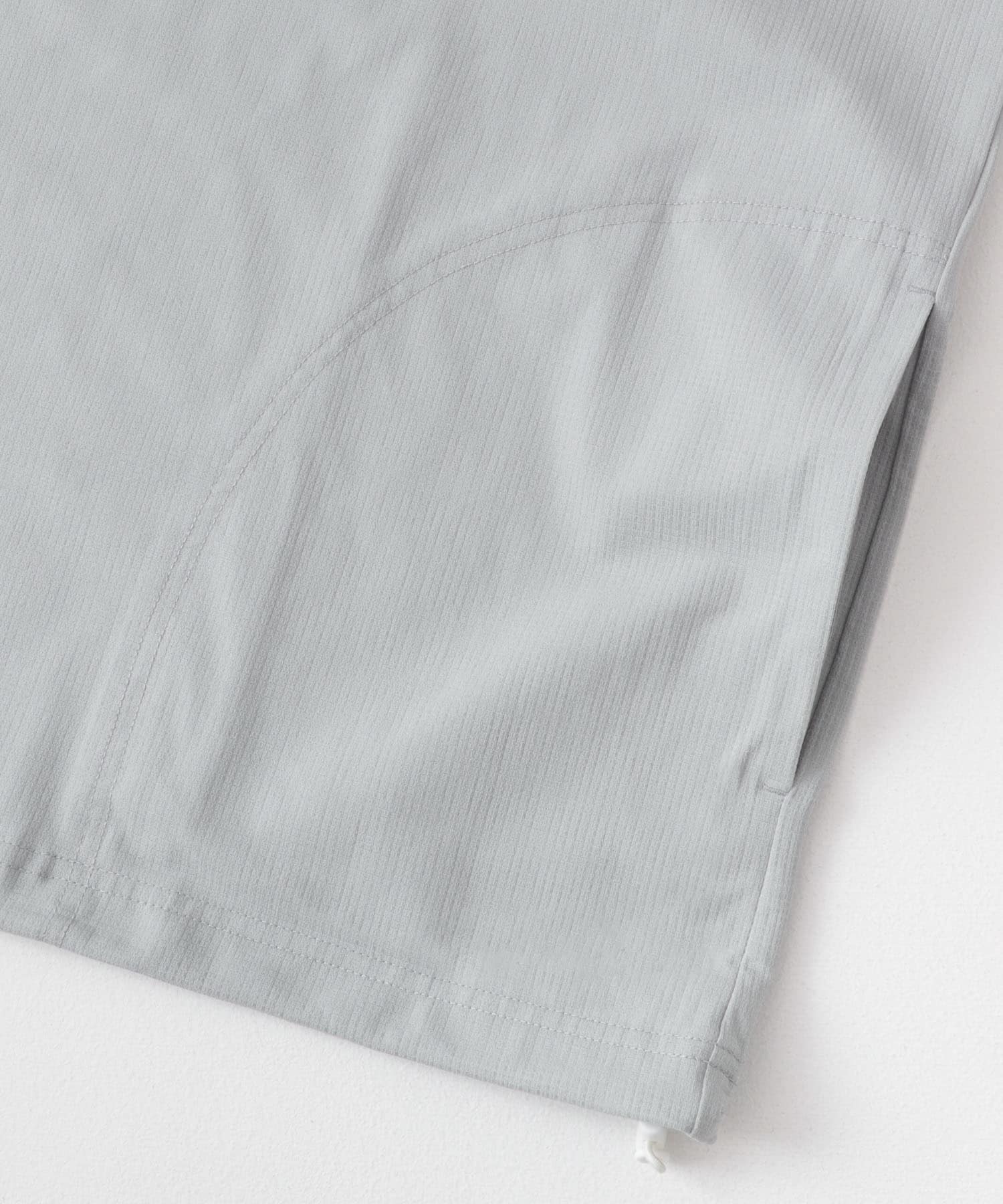 『XLサイズ/WEB限定』『吸水速乾/接触冷感/イージーケア』クイックドライワッフルメッシュS/ST L.GRAY M