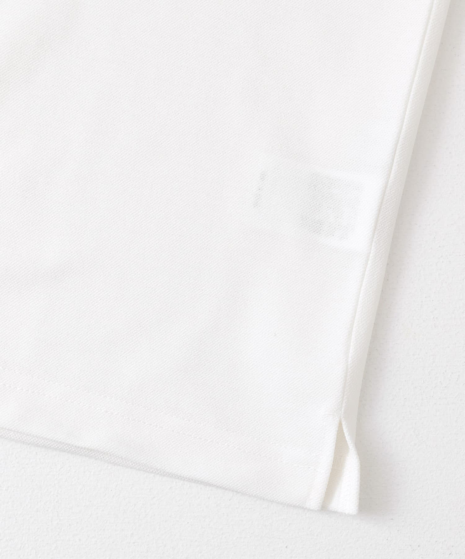 『XLサイズ/WEB限定』『吸水速乾/接触冷感/イージーケア』クイックドライ 鹿の子 ポロシャツ WHITE M