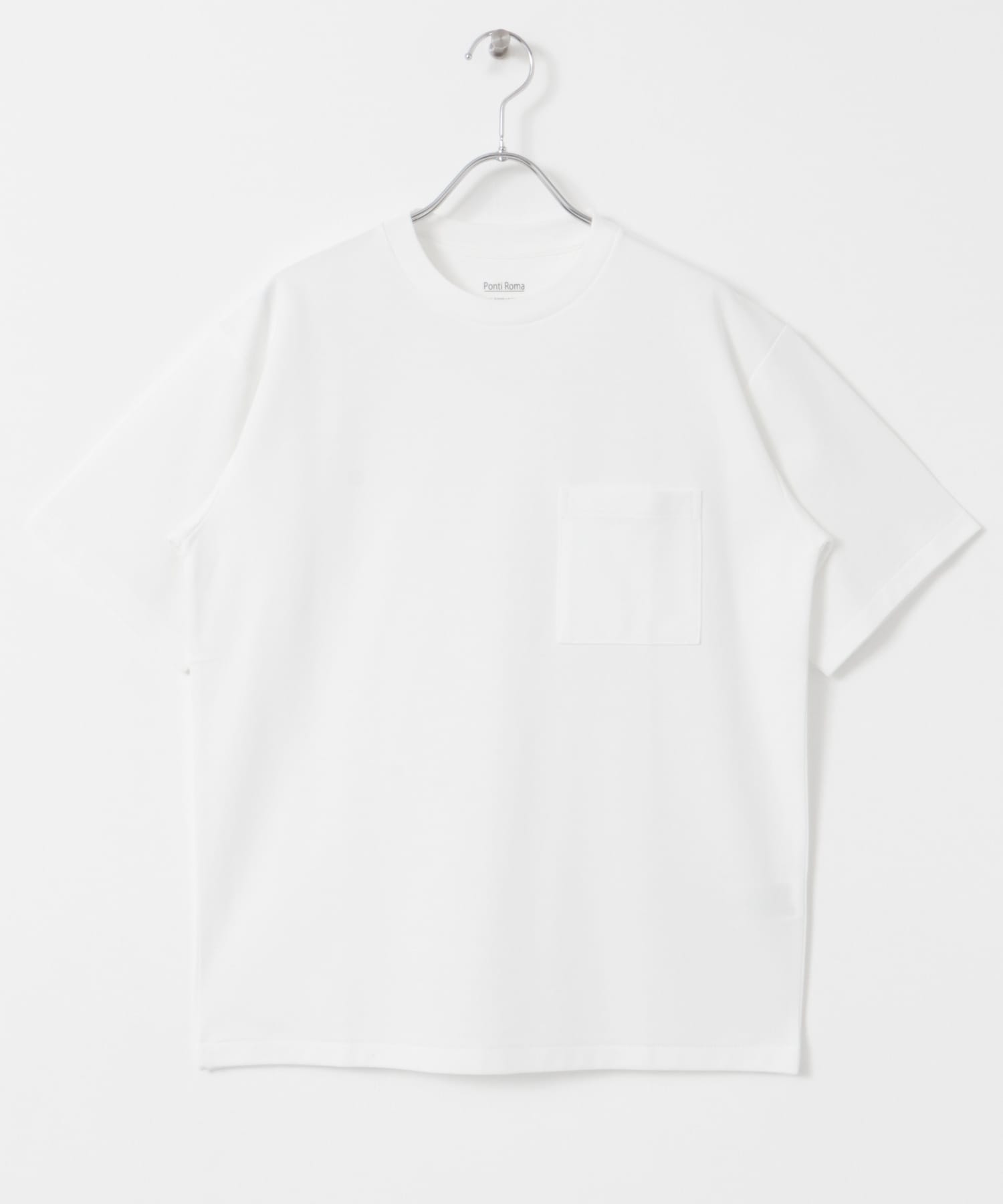『Sサイズ/WEB限定』ポンチポケットショートスリーブTシャツ WHITE S