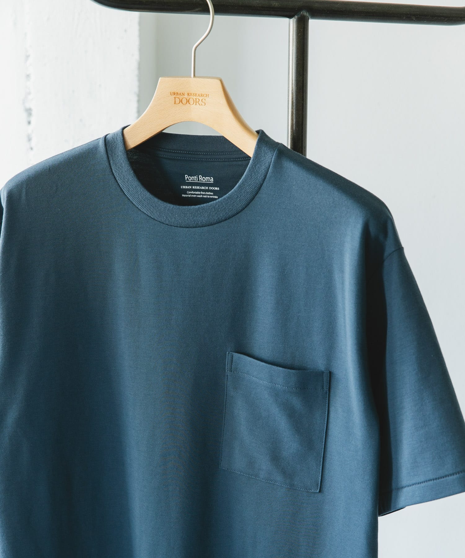 『Sサイズ/WEB限定』ポンチポケットショートスリーブTシャツ NAVY S