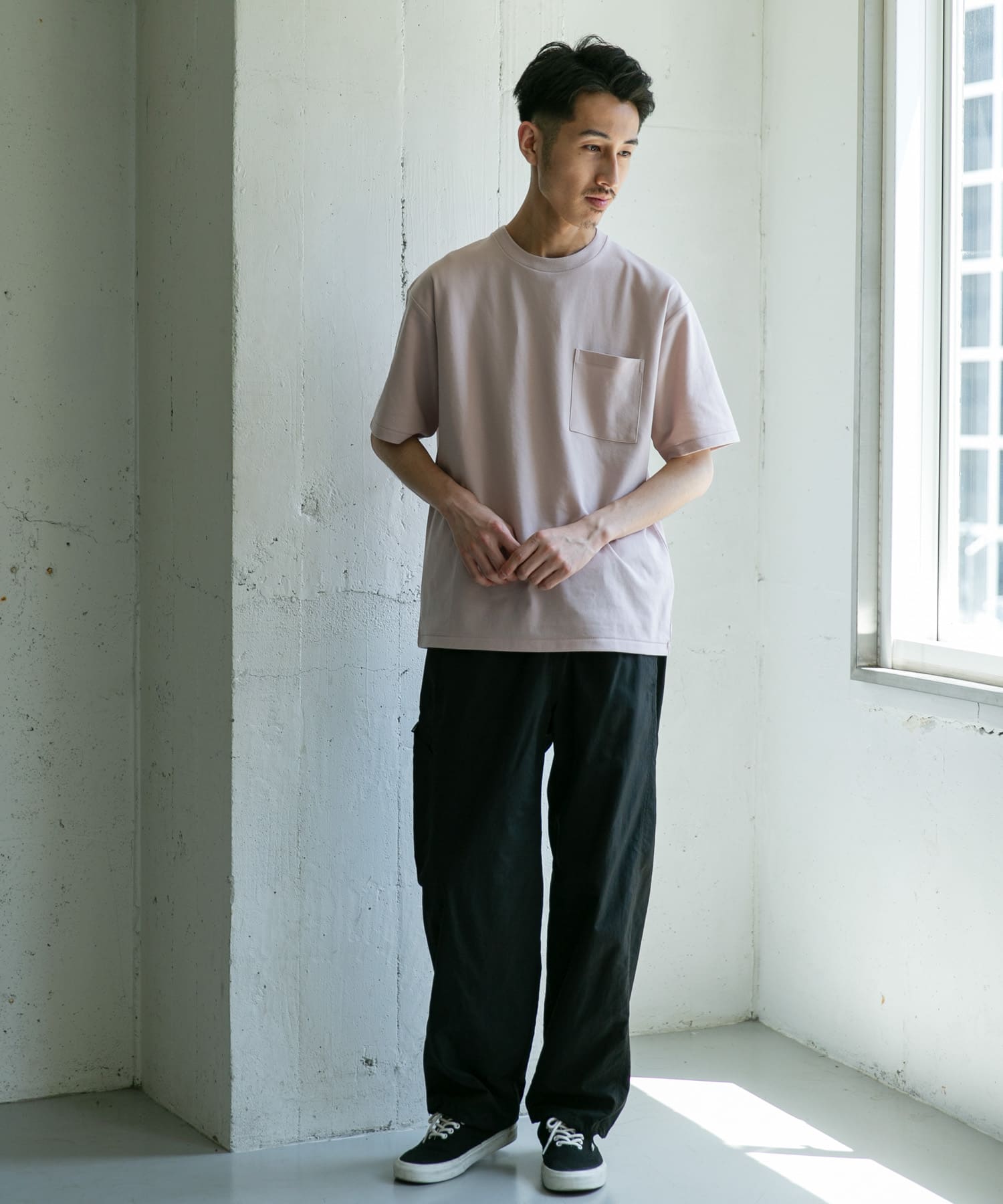 身長：180cm サイズ：L