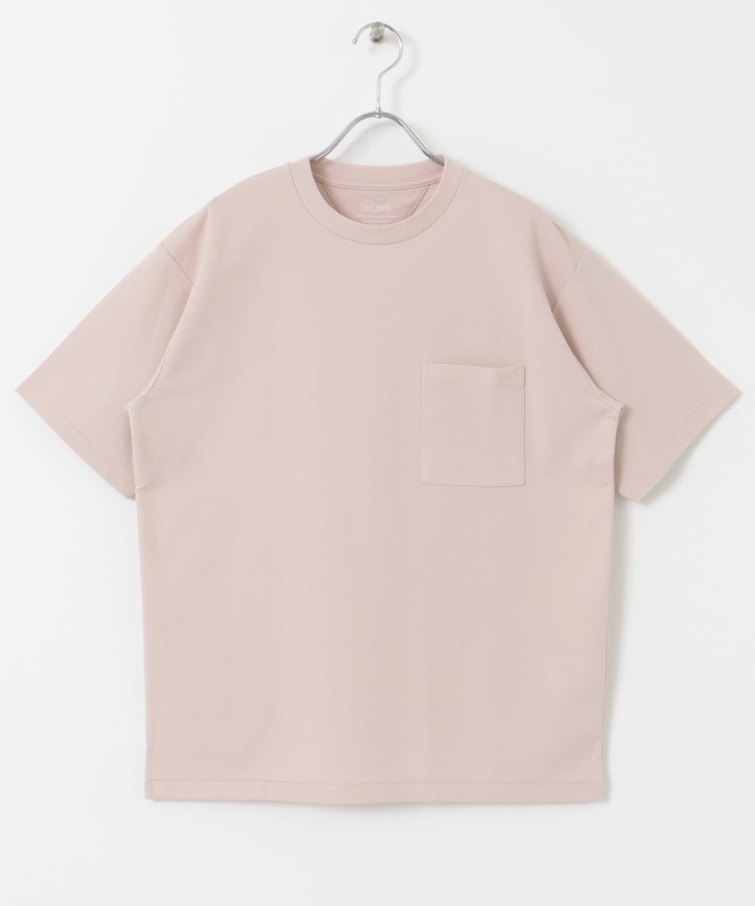 『Sサイズ/WEB限定』ポンチポケットショートスリーブTシャツ L.PINK S