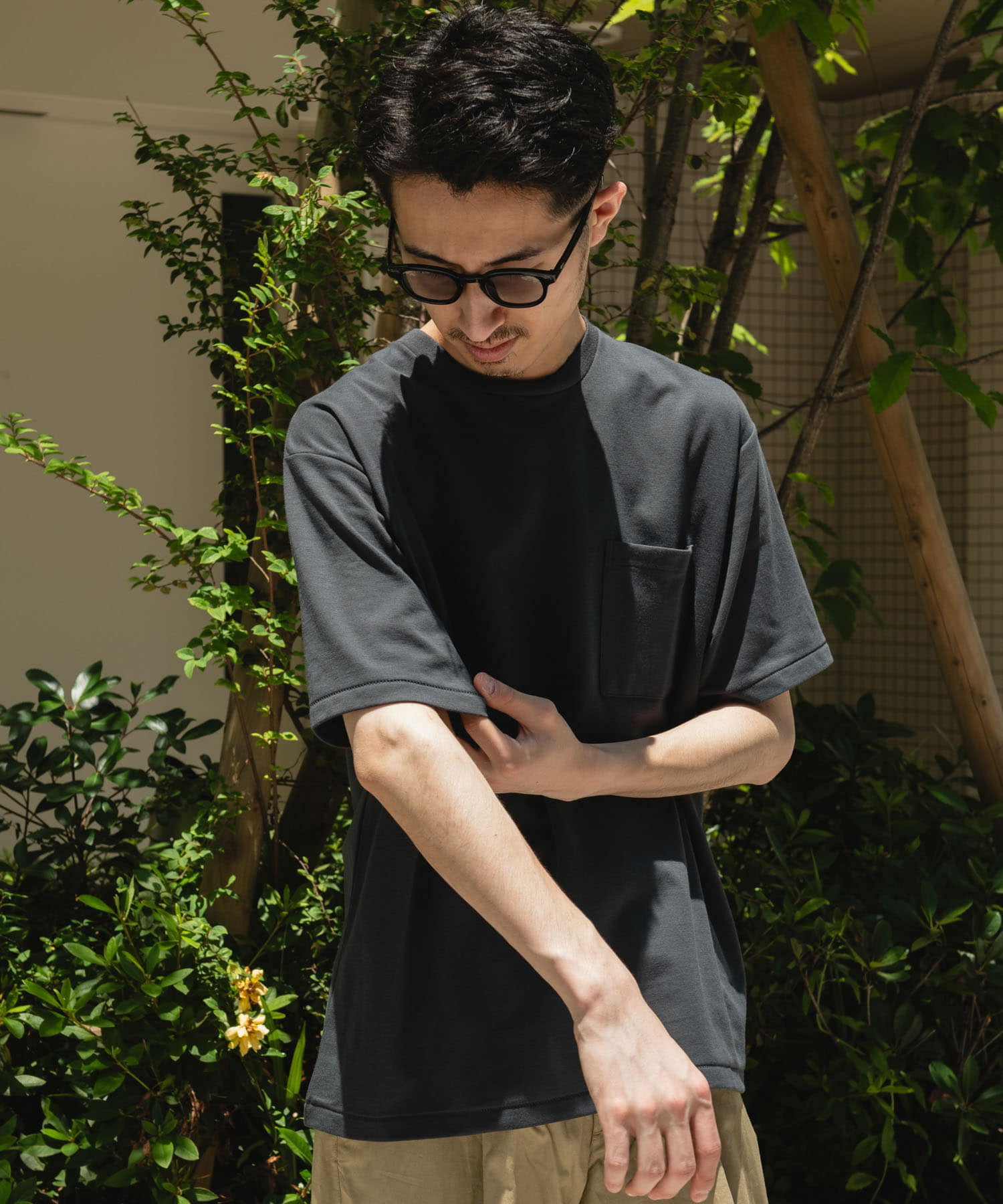 身長：180cm サイズ：L