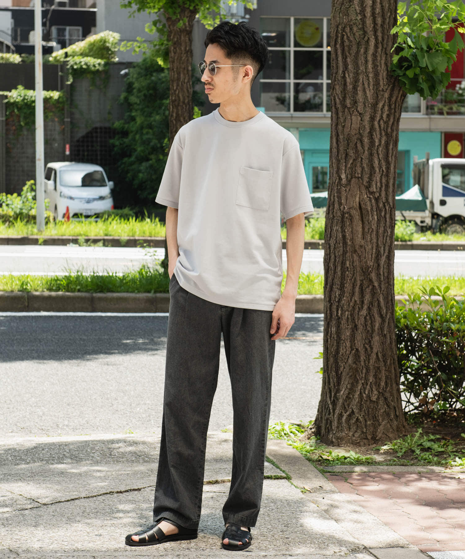 身長：180cm サイズ：L