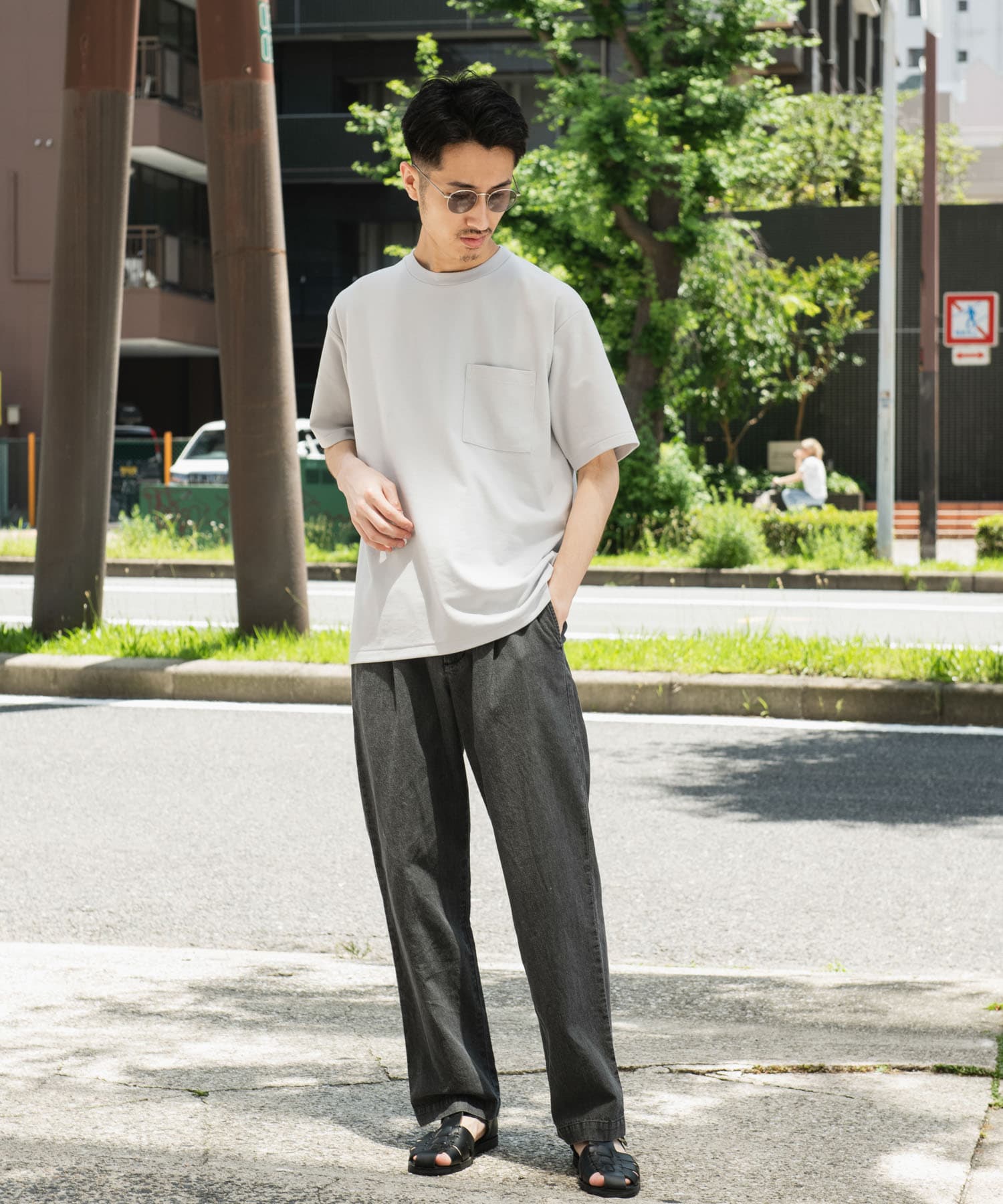 身長：180cm サイズ：L