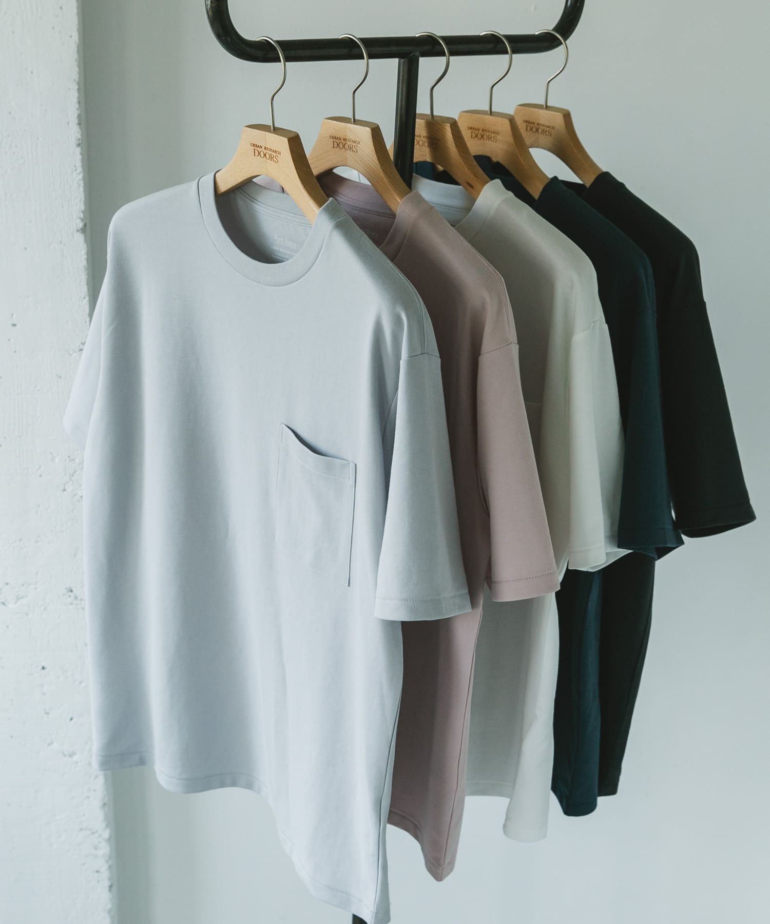 『Sサイズ/WEB限定』ポンチポケットショートスリーブTシャツ L.GRAY XL