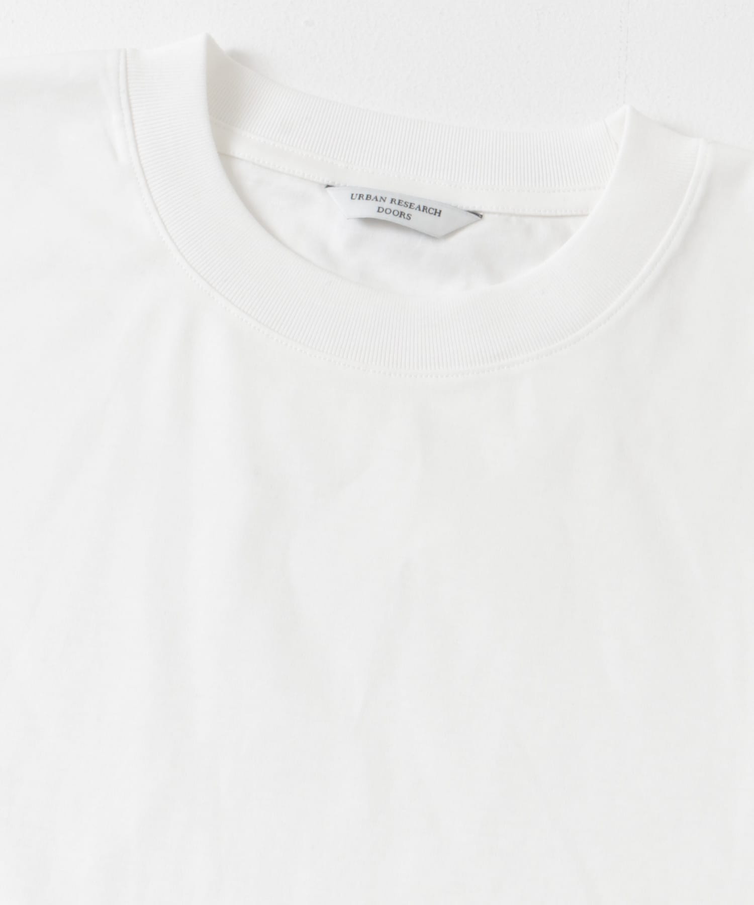 『UR TECH』サマシェア クルーネックTシャツ WHITE M