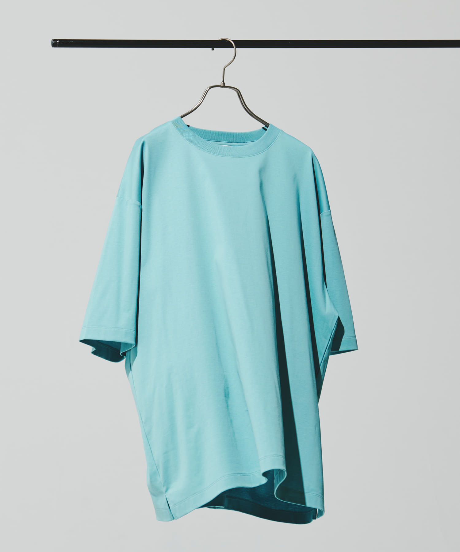 『UR TECH』サマシェア クルーネックTシャツ L.BLUE XL