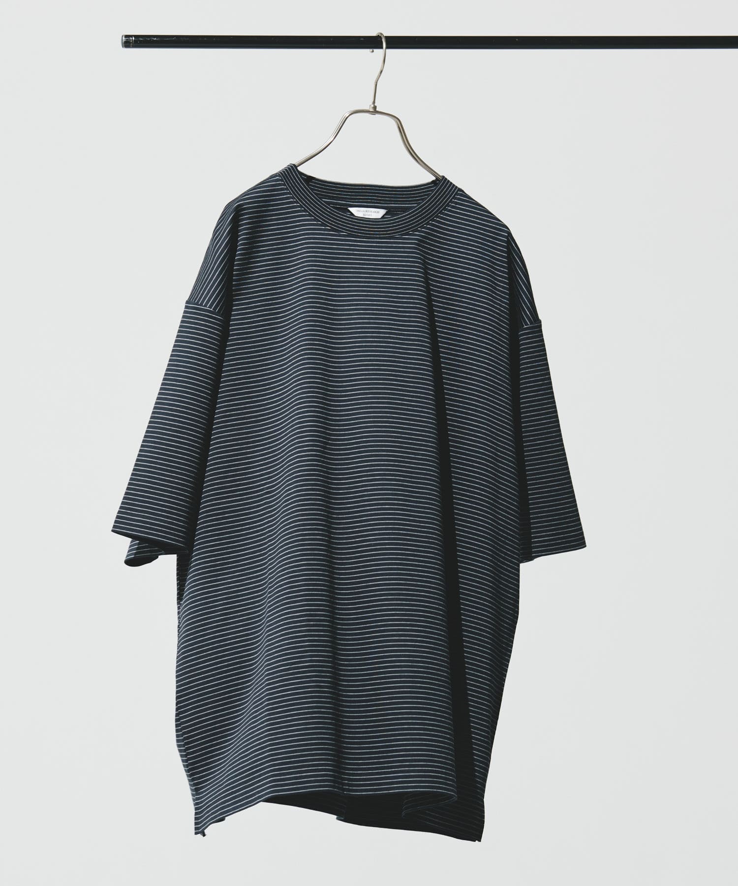 『UR TECH』サマシェア クルーネックTシャツ BLACK×GRY XL