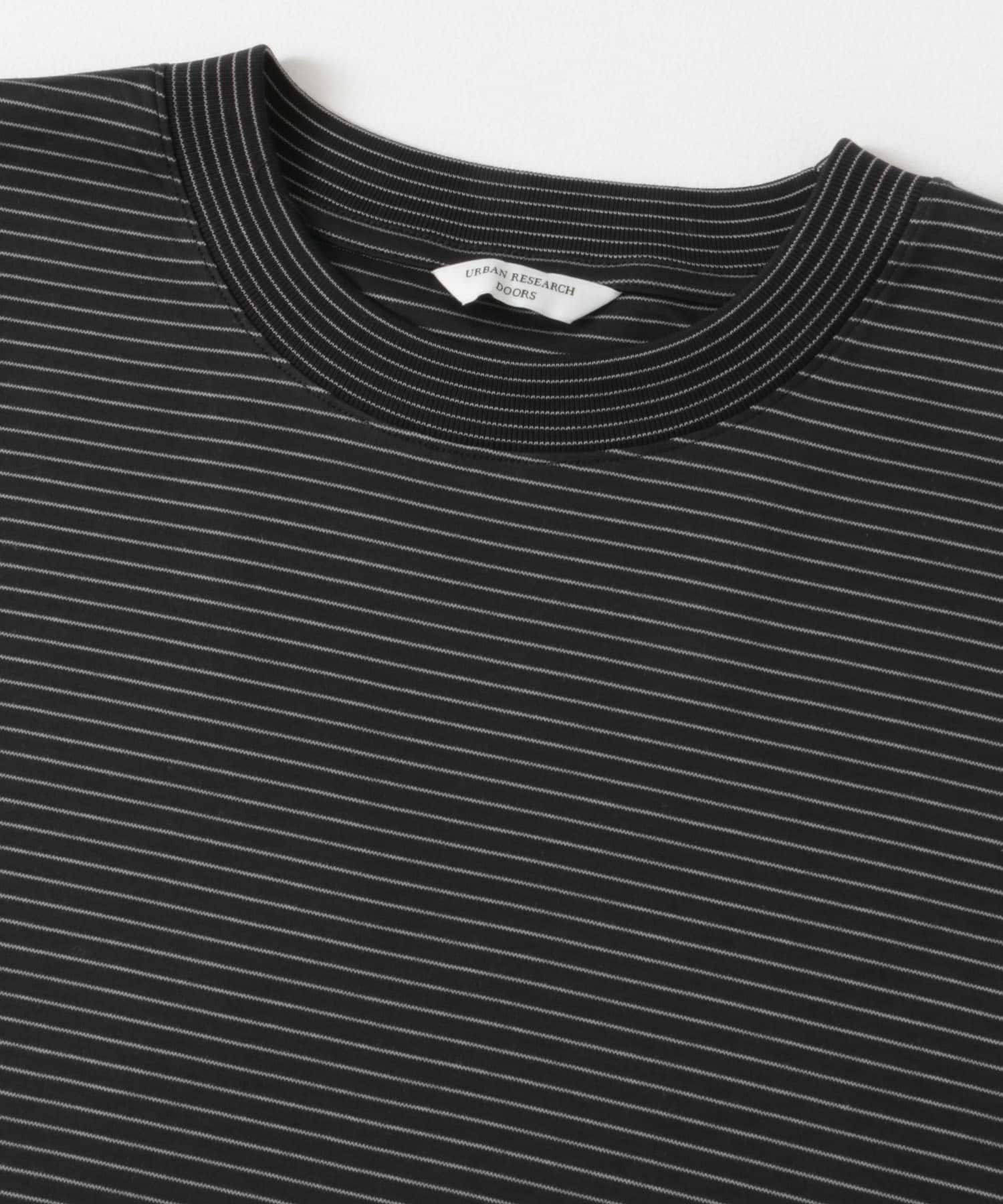 『UR TECH』サマシェア クルーネックTシャツ BLACK×GRY M