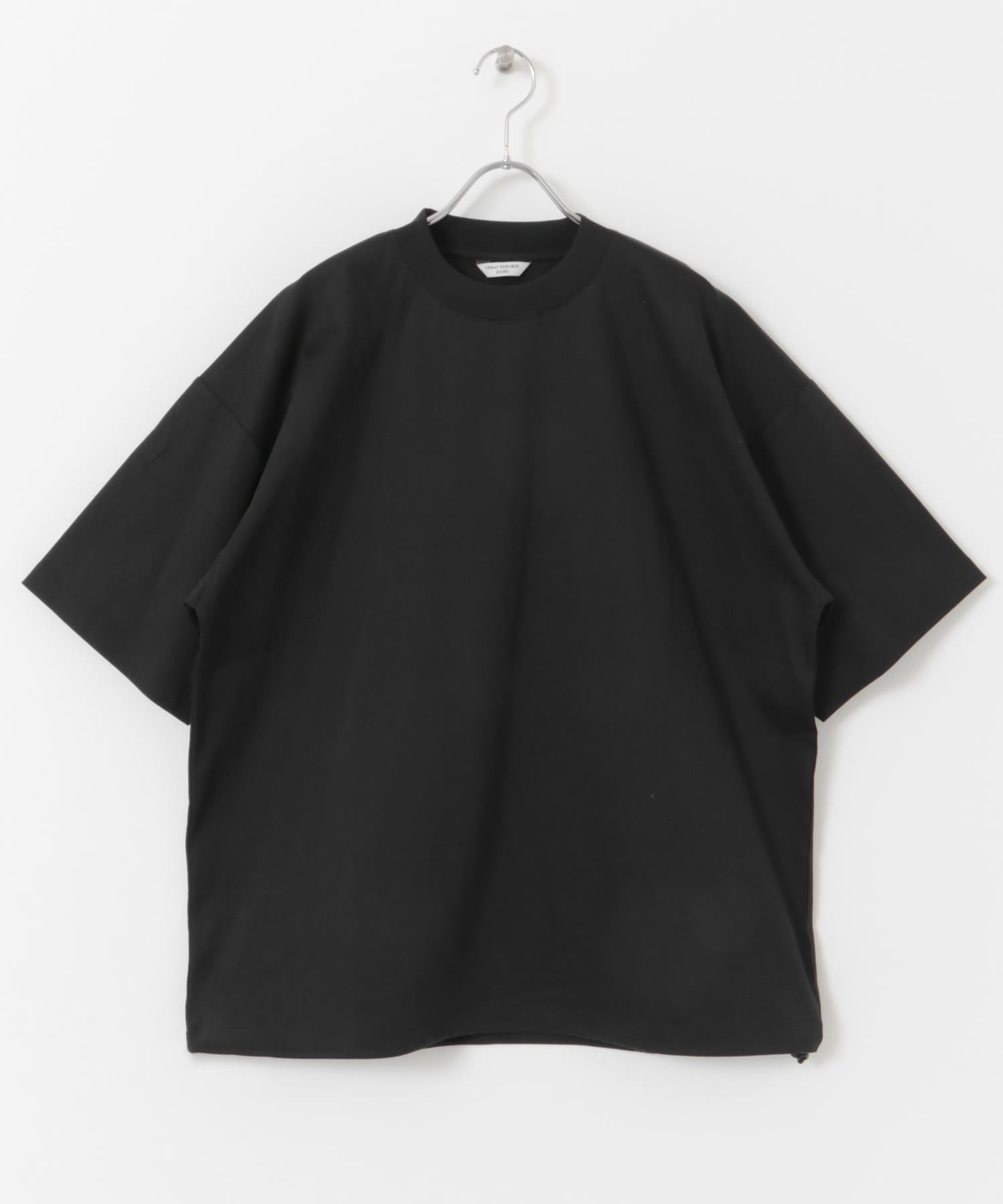 『仁村紗和さん着用』『UR TECH』サマシェア ドロストTシャツ BLACK M