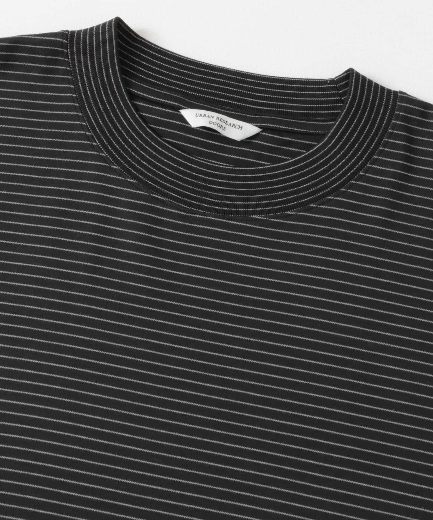 『仁村紗和さん着用』『UR TECH』サマシェア ドロストTシャツ BLACK×GRY M