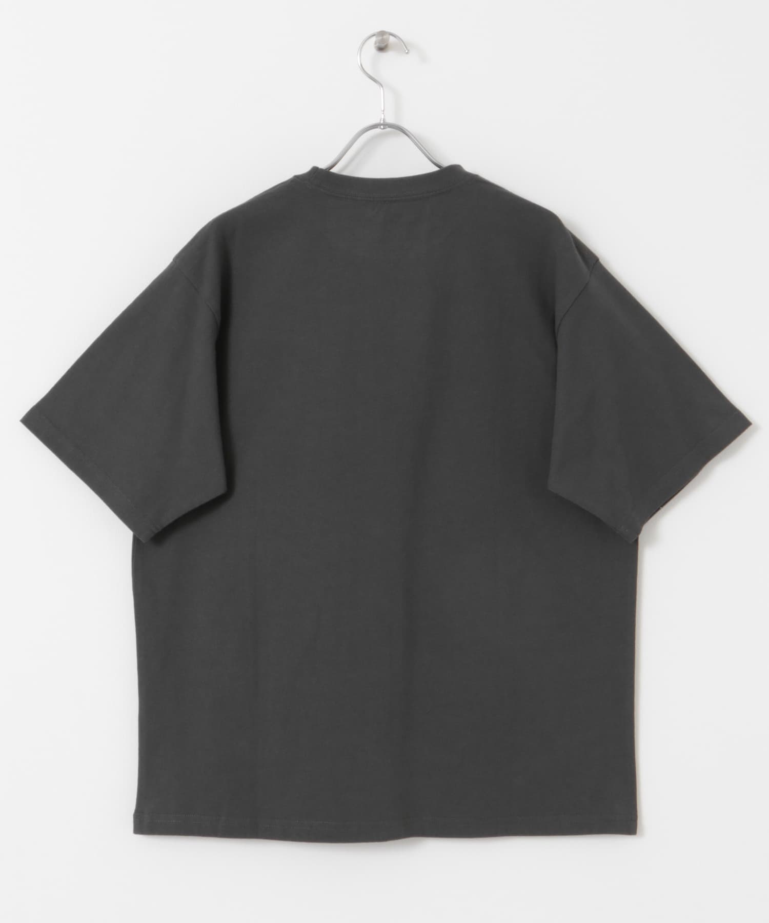 『別注』MANHATTAN PORTAGE×DOORS　1ポイントプリントTシャツ CHARCOAL M