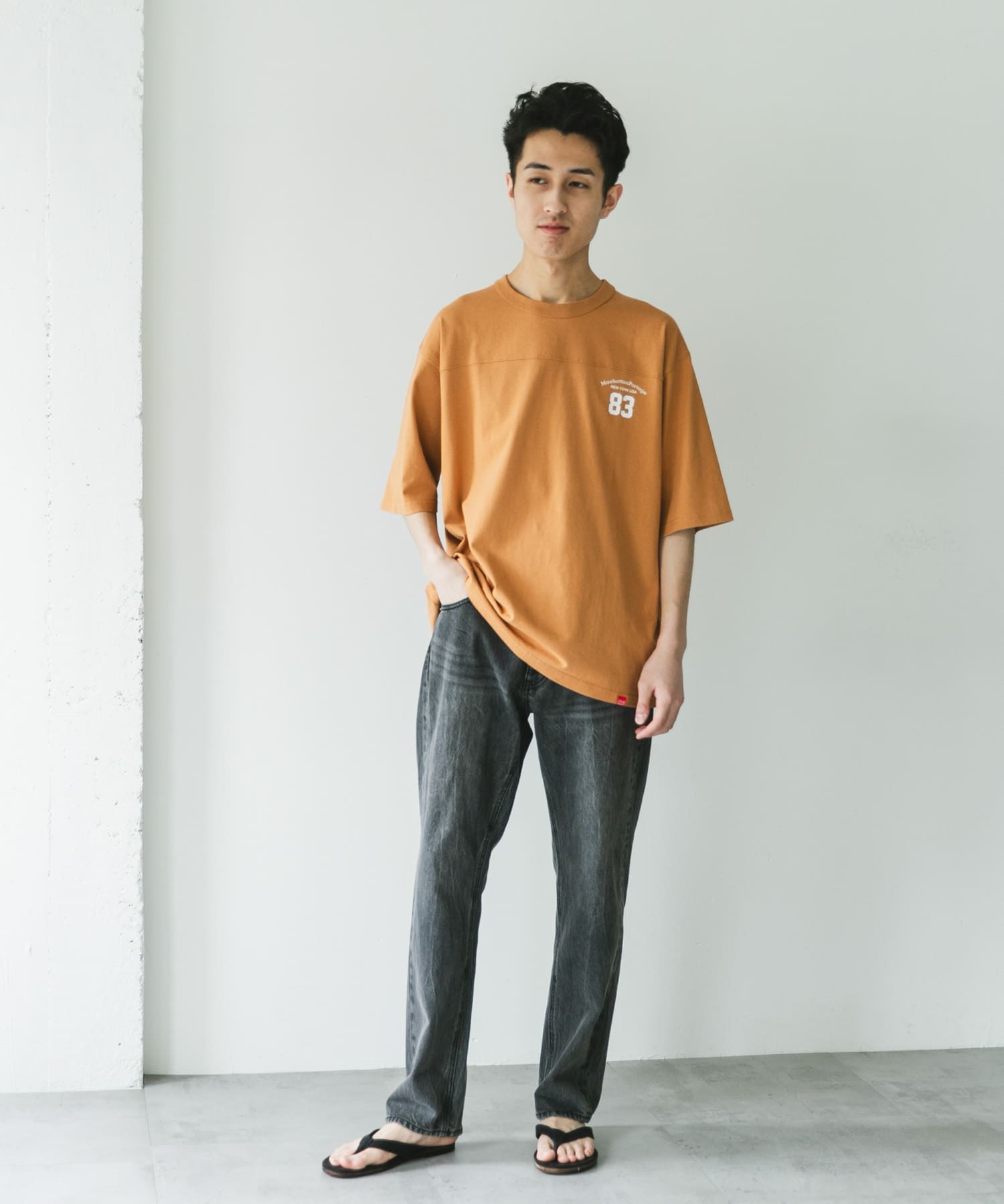 身長：180cm サイズ：L