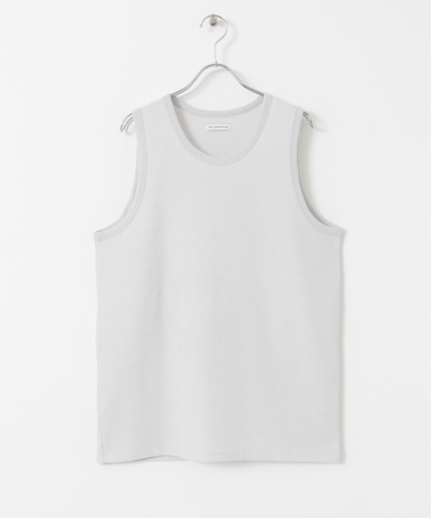 吸水速乾ワッフルタンクトップ GRAY M