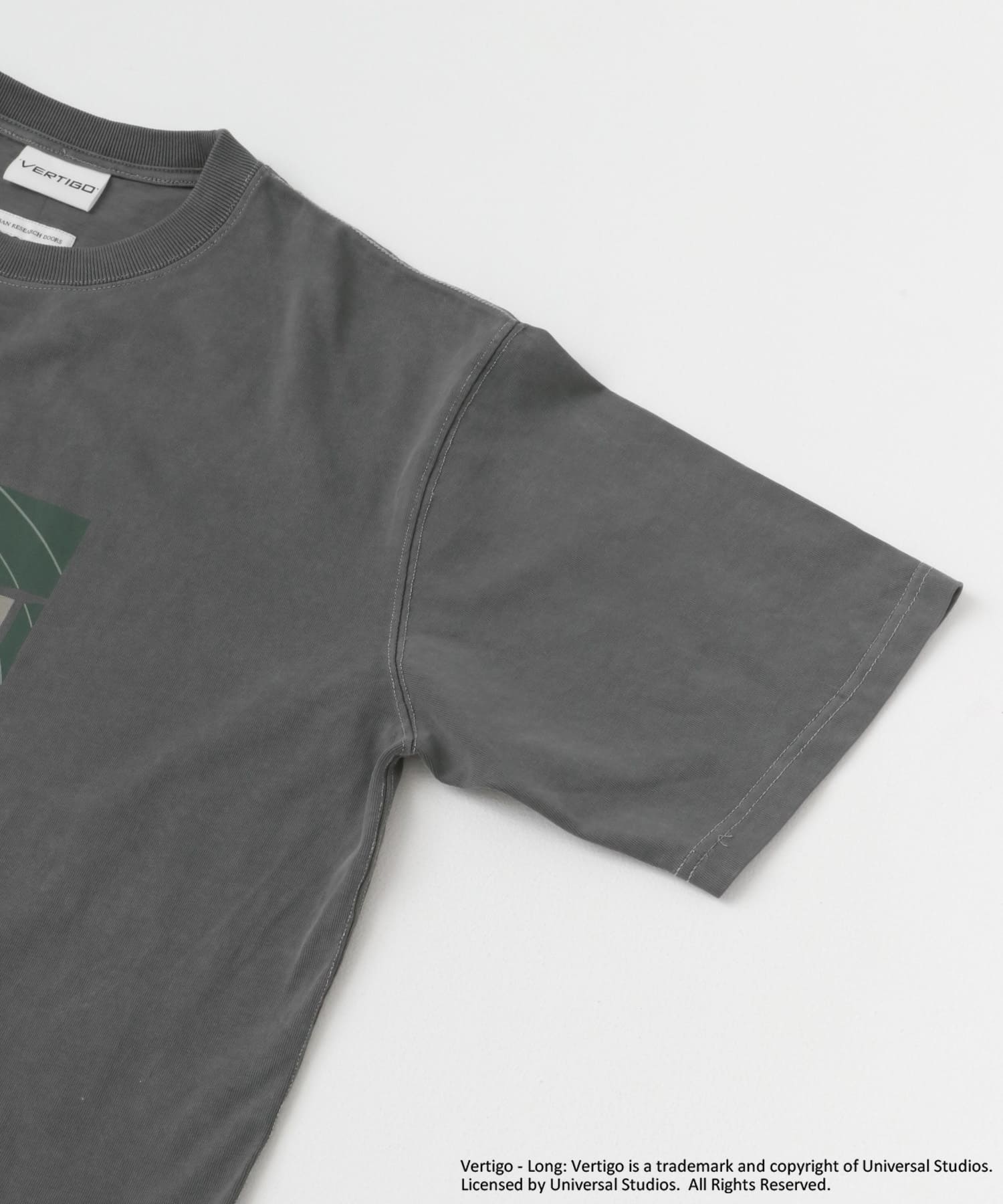 UNIVERSAL(VERTIGO) T-SHIRTS CHARCOAL M