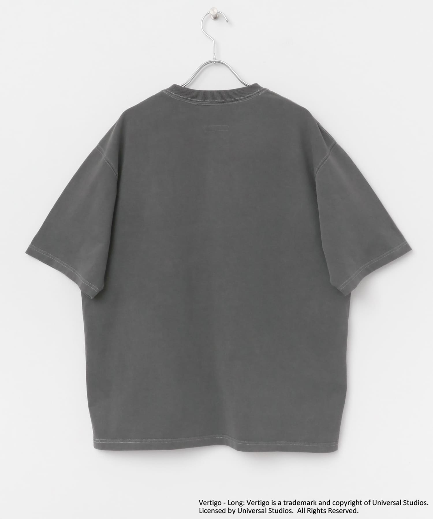 UNIVERSAL(VERTIGO) T-SHIRTS CHARCOAL M