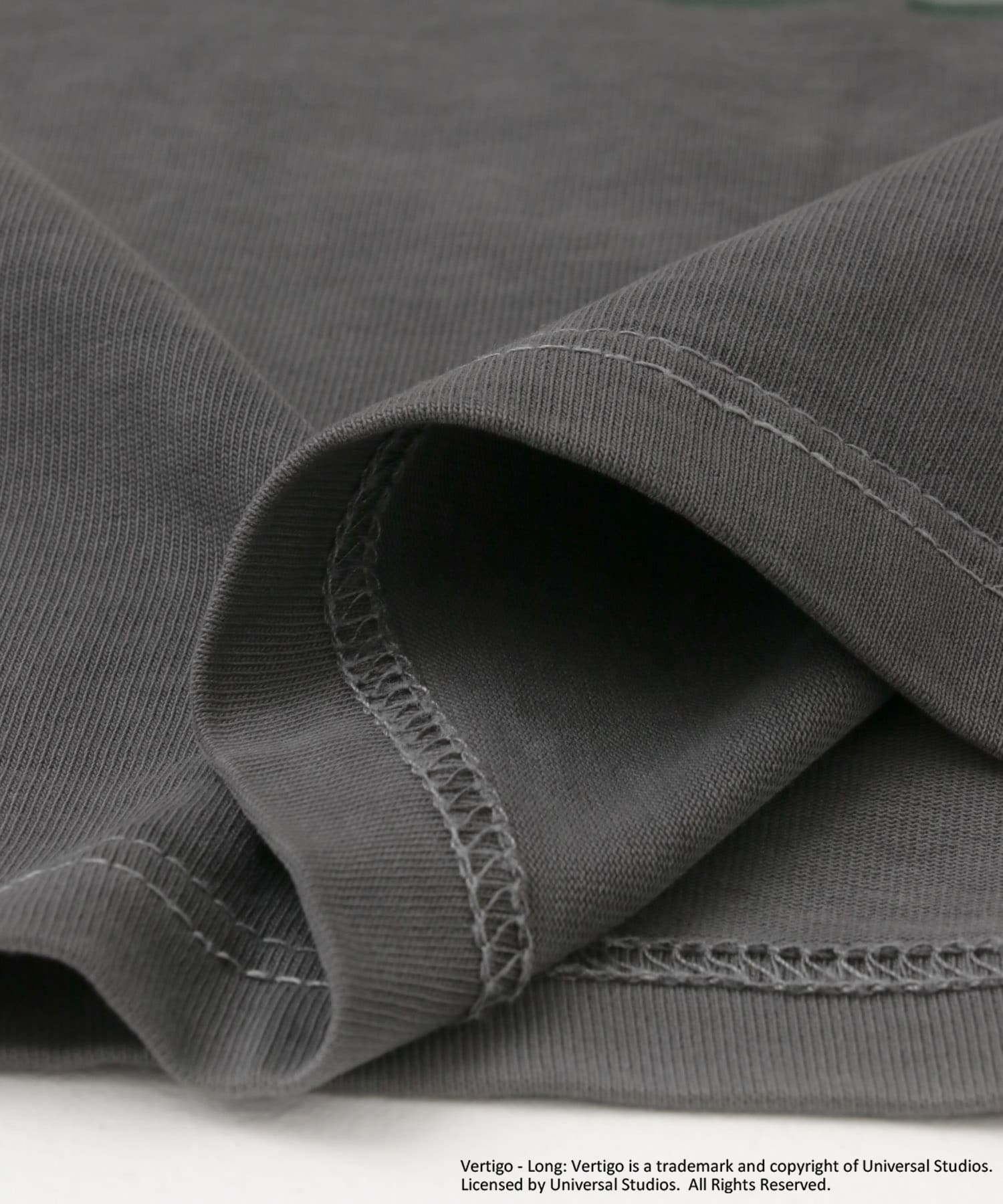 UNIVERSAL(VERTIGO) T-SHIRTS CHARCOAL M