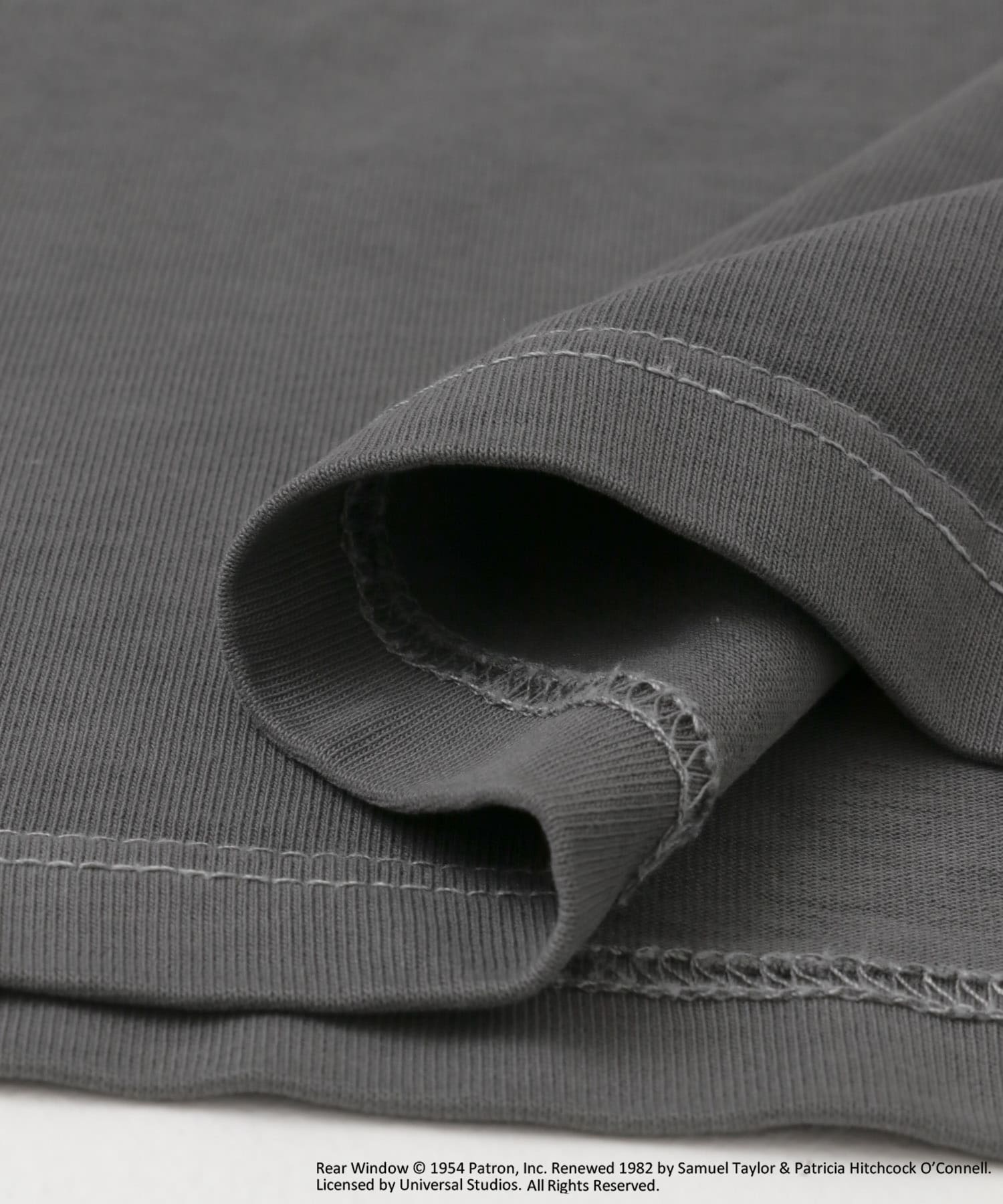UNIVERSAL(REARWINDOWS) T-SHIRTS CHARCOAL M
