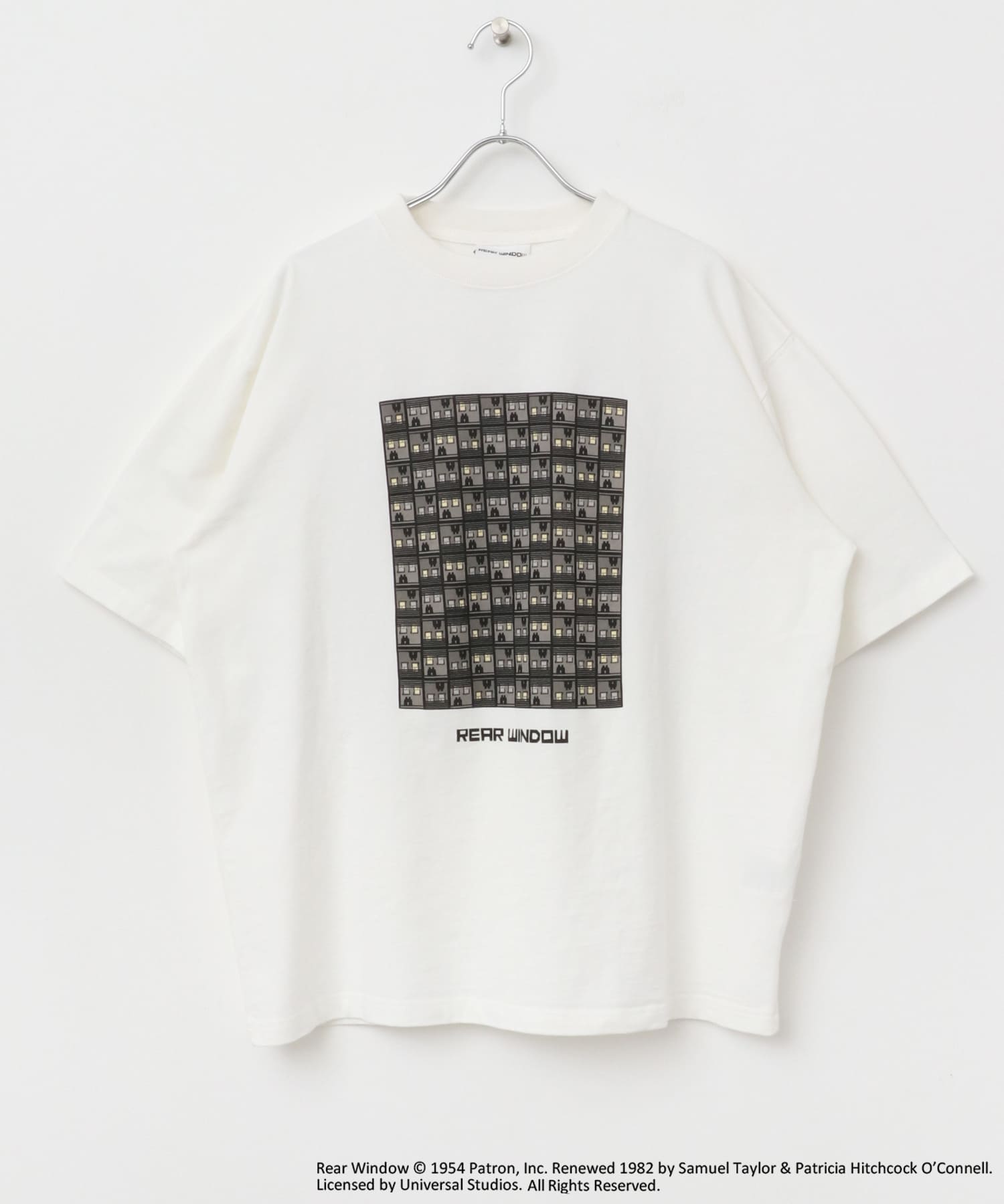 UNIVERSAL(REARWINDOWS) T-SHIRTS WHITE M