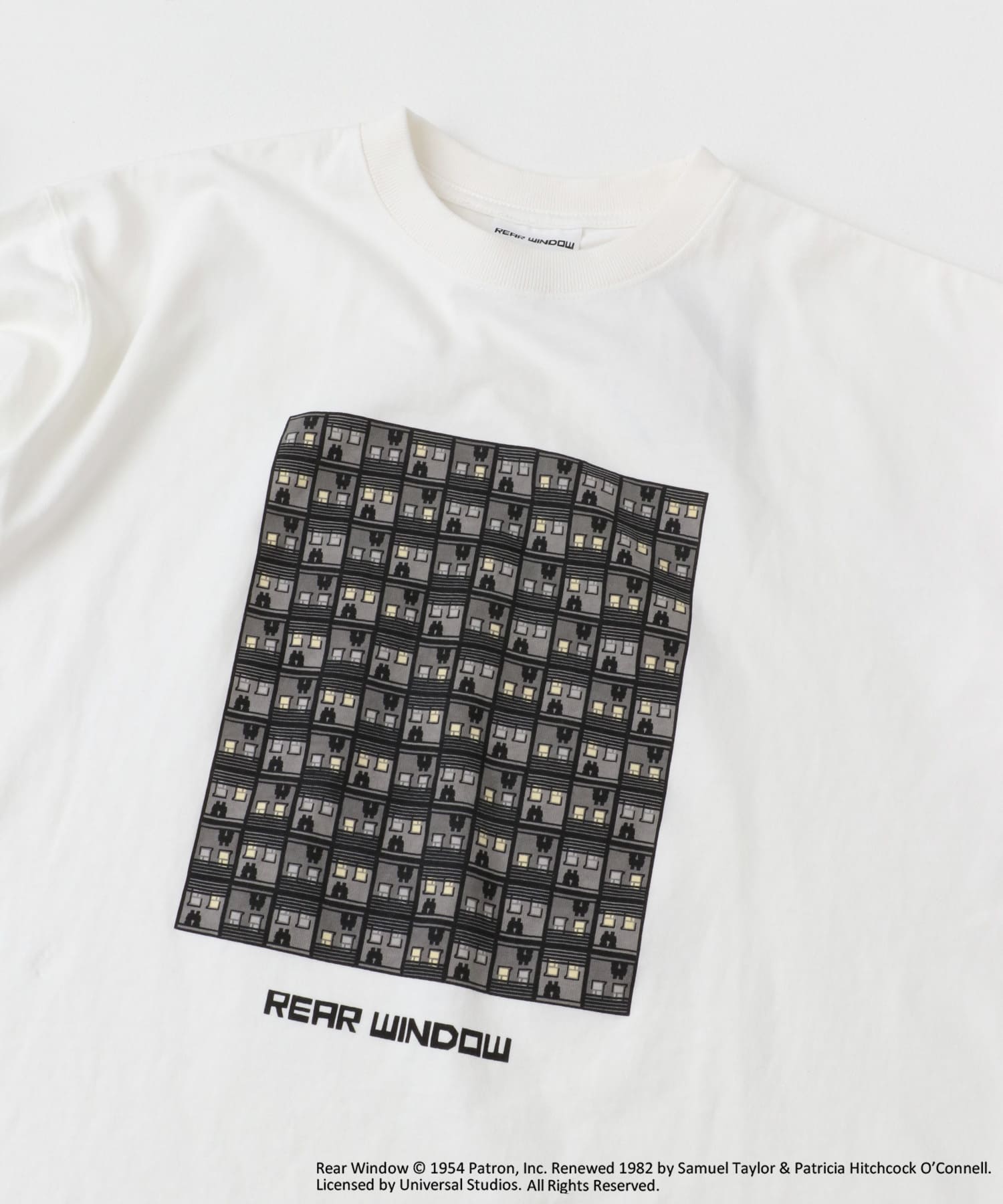 UNIVERSAL(REARWINDOWS) T-SHIRTS WHITE M