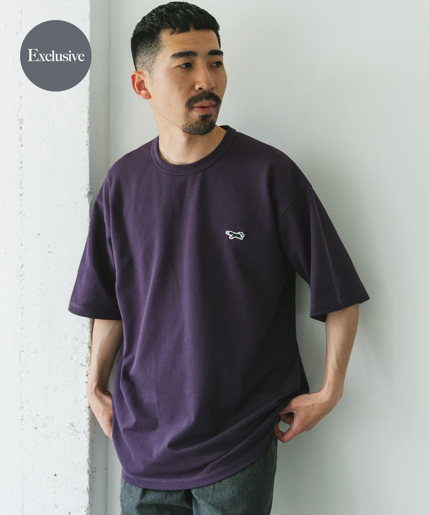 『XLサイズ/WEB限定』『別注』PENNEYS×DOORS　THEFOX 鹿の子ショートスリーブT
