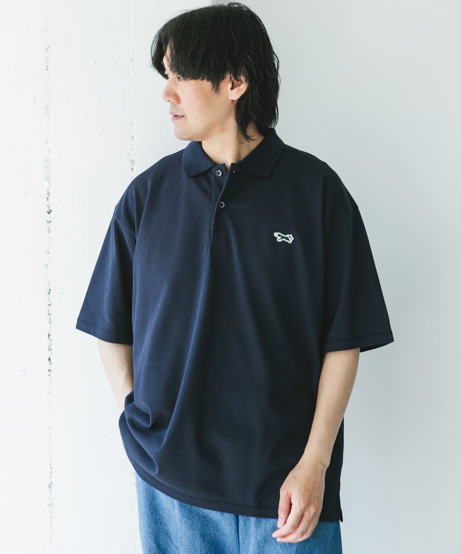 XLサイズ/WEB限定』『別注』PENNEYS×DOORS THE FOX 鹿の子 ポロシャツ