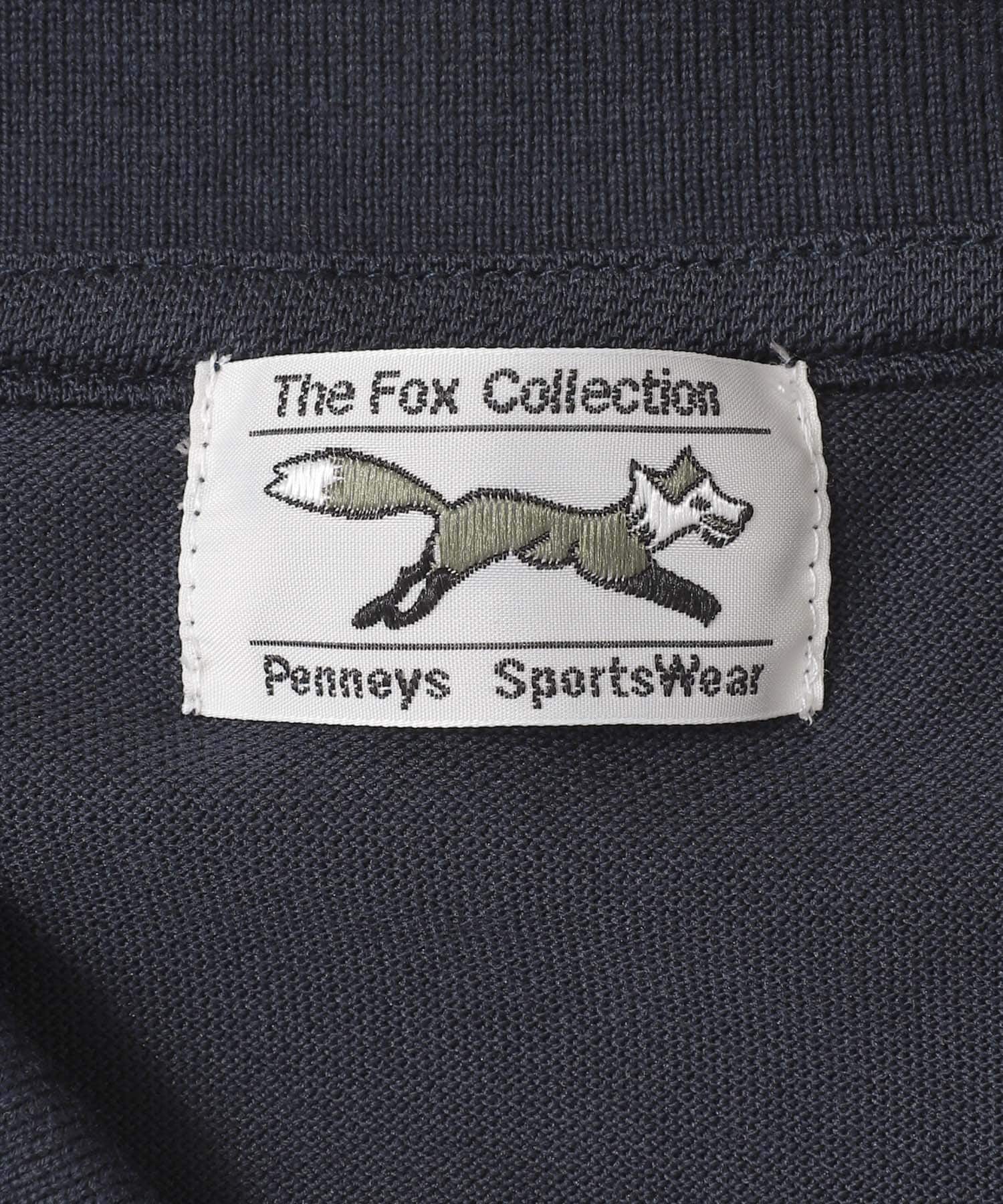 『XLサイズ/WEB限定』『別注』PENNEYS×DOORS　THE FOX 鹿の子 ポロシャツ NAVY M