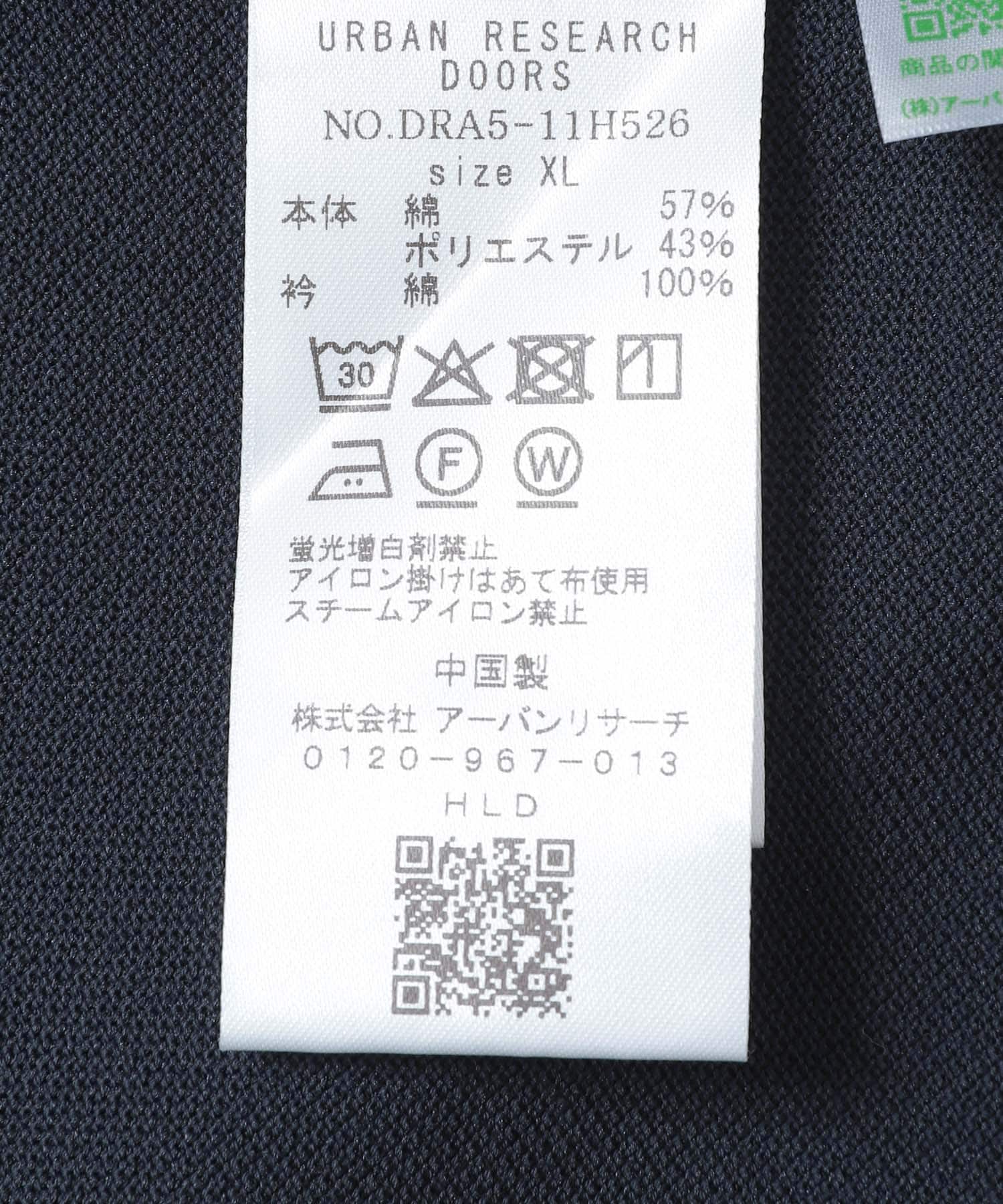『XLサイズ/WEB限定』『別注』PENNEYS×DOORS　THE FOX 鹿の子 ポロシャツ NAVY M