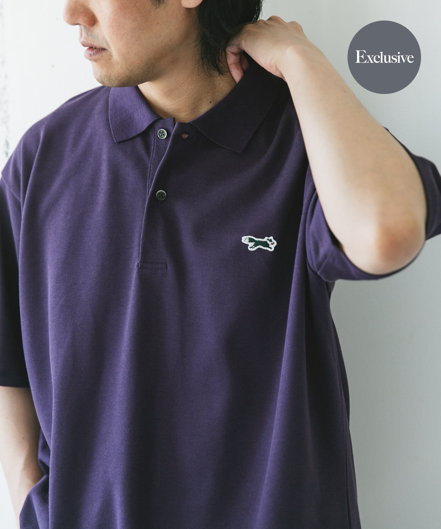 『XLサイズ/WEB限定』『別注』PENNEYS×DOORS　THE FOX 鹿の子 ポロシャツ