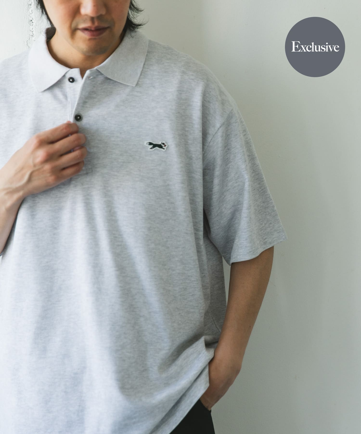 『XLサイズ/WEB限定』『別注』PENNEYS×DOORS　THE FOX 鹿の子 ポロシャツ