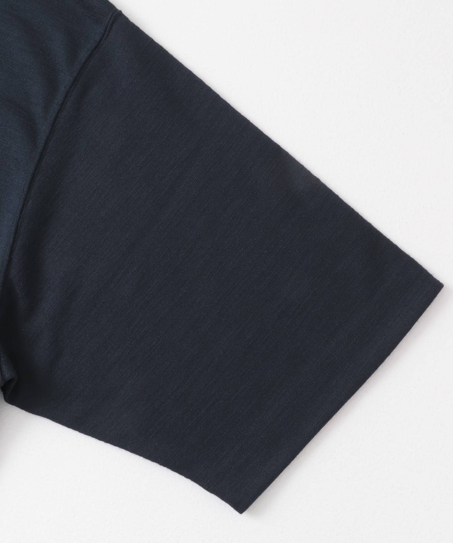 JAPAN FABRIC リネンライクTシャツ NAVY M