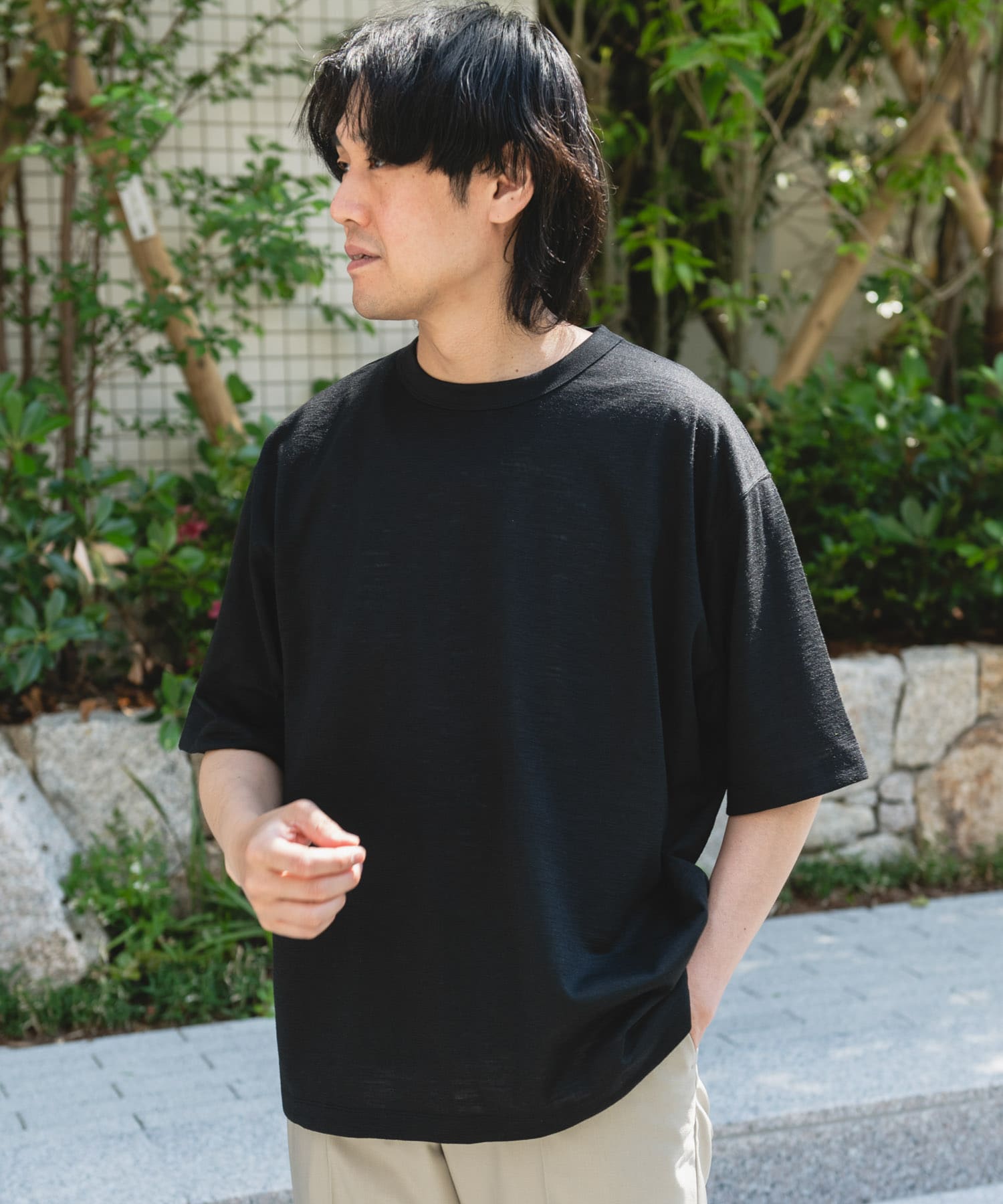 身長：172cm サイズ：L