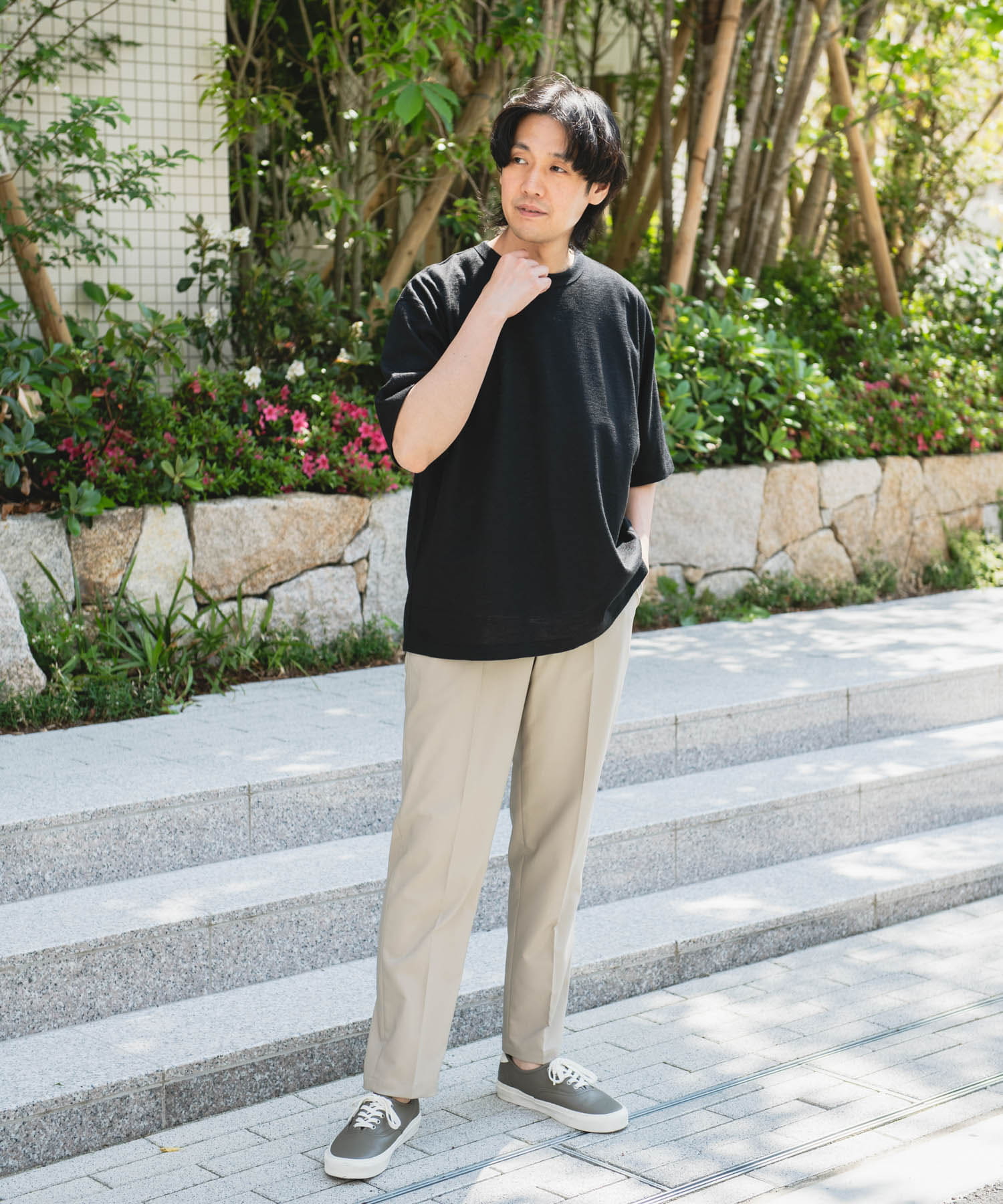 身長：172cm サイズ：L