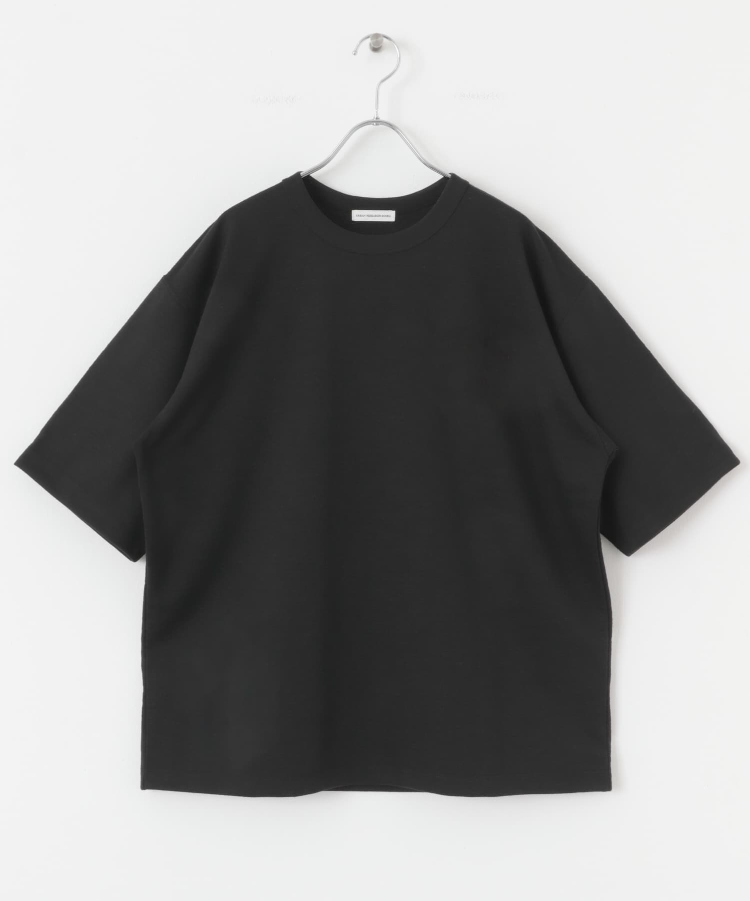 JAPAN FABRIC リネンライクTシャツ BLACK M